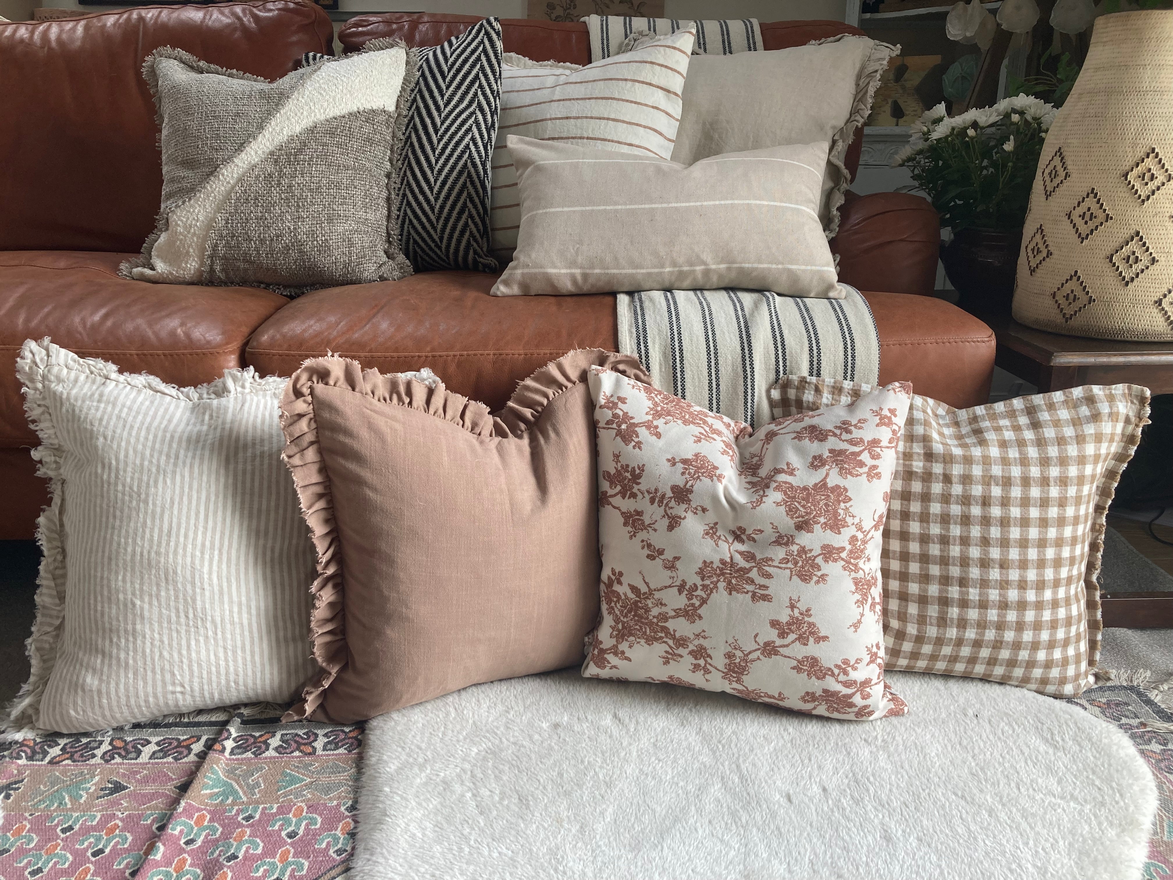 Cushions & Throws | Linen Cushions | Cotton Throws – Kristia Rose ...