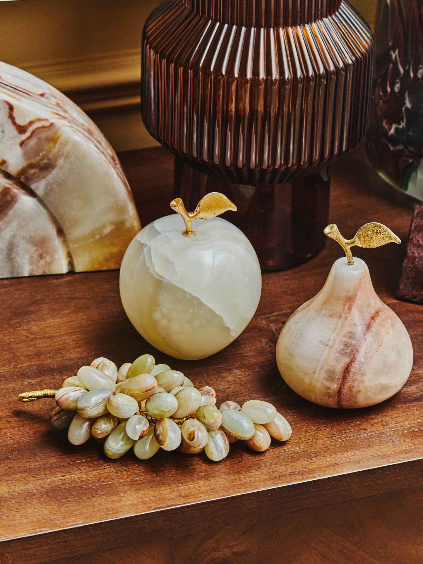 Condicote Decorative Onyx Pear - Kristia Rose Collections