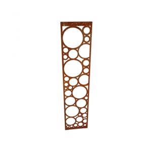Large Sodi Corten Steel Panel, 90cm x 180cm H - Kristia Rose Collections