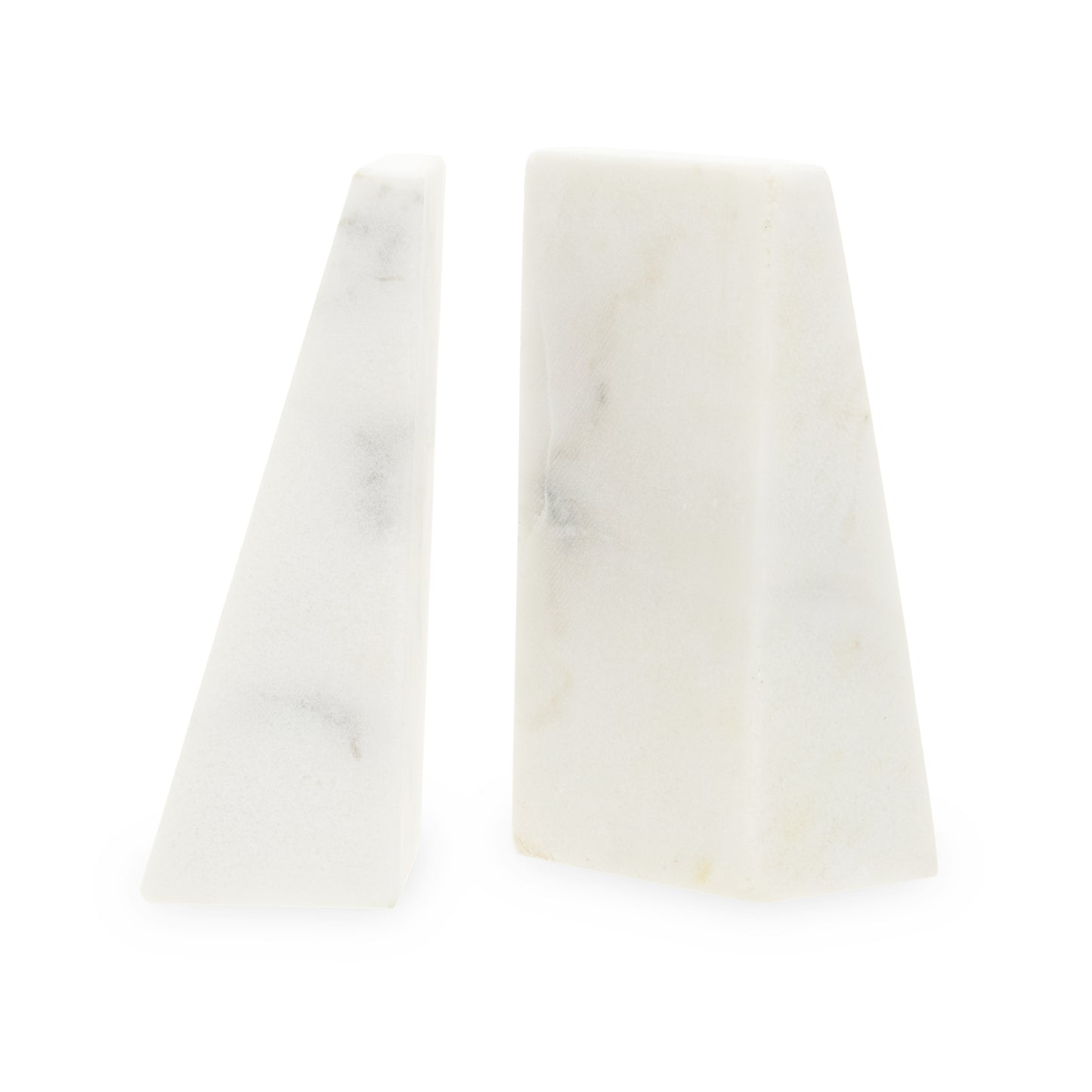 White Marble Bookends - Kristia Rose Collections