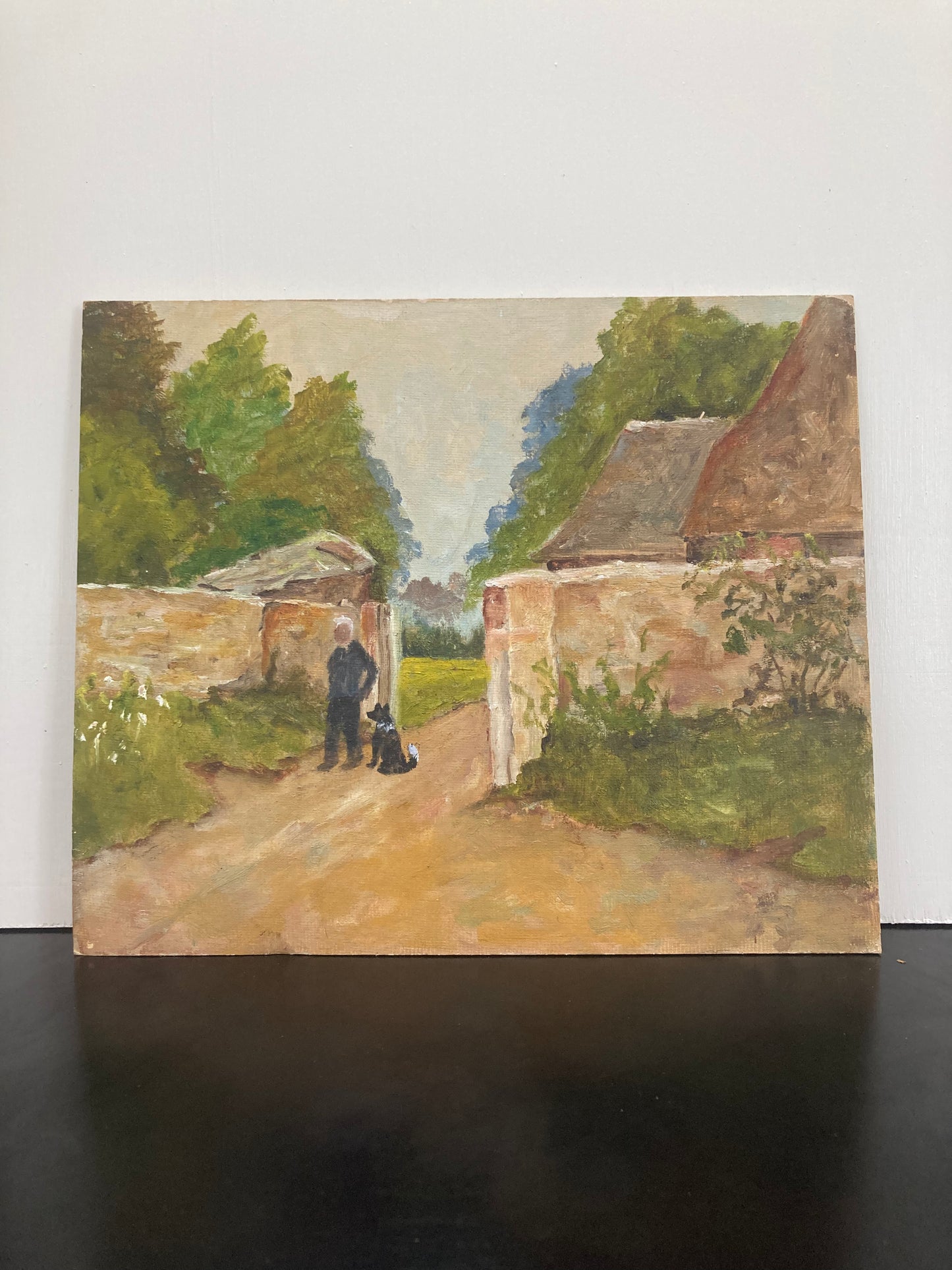 Original Oil Painting Country Scene - Kristia Rose Collections