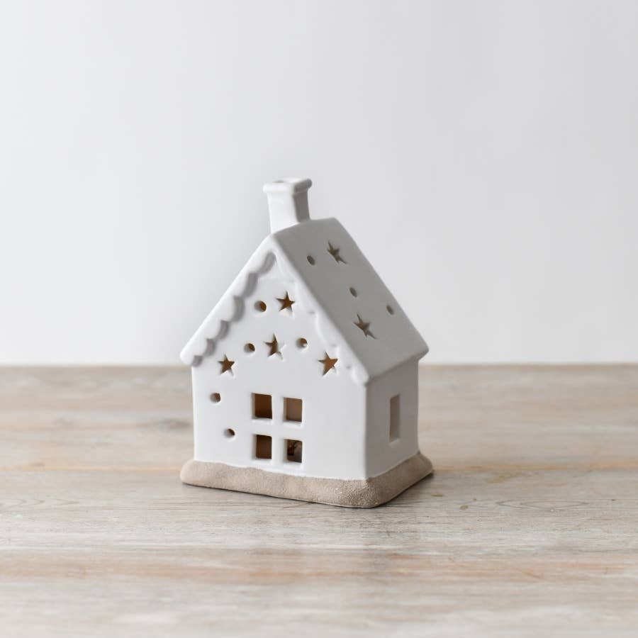Ceramic LED House 15cm