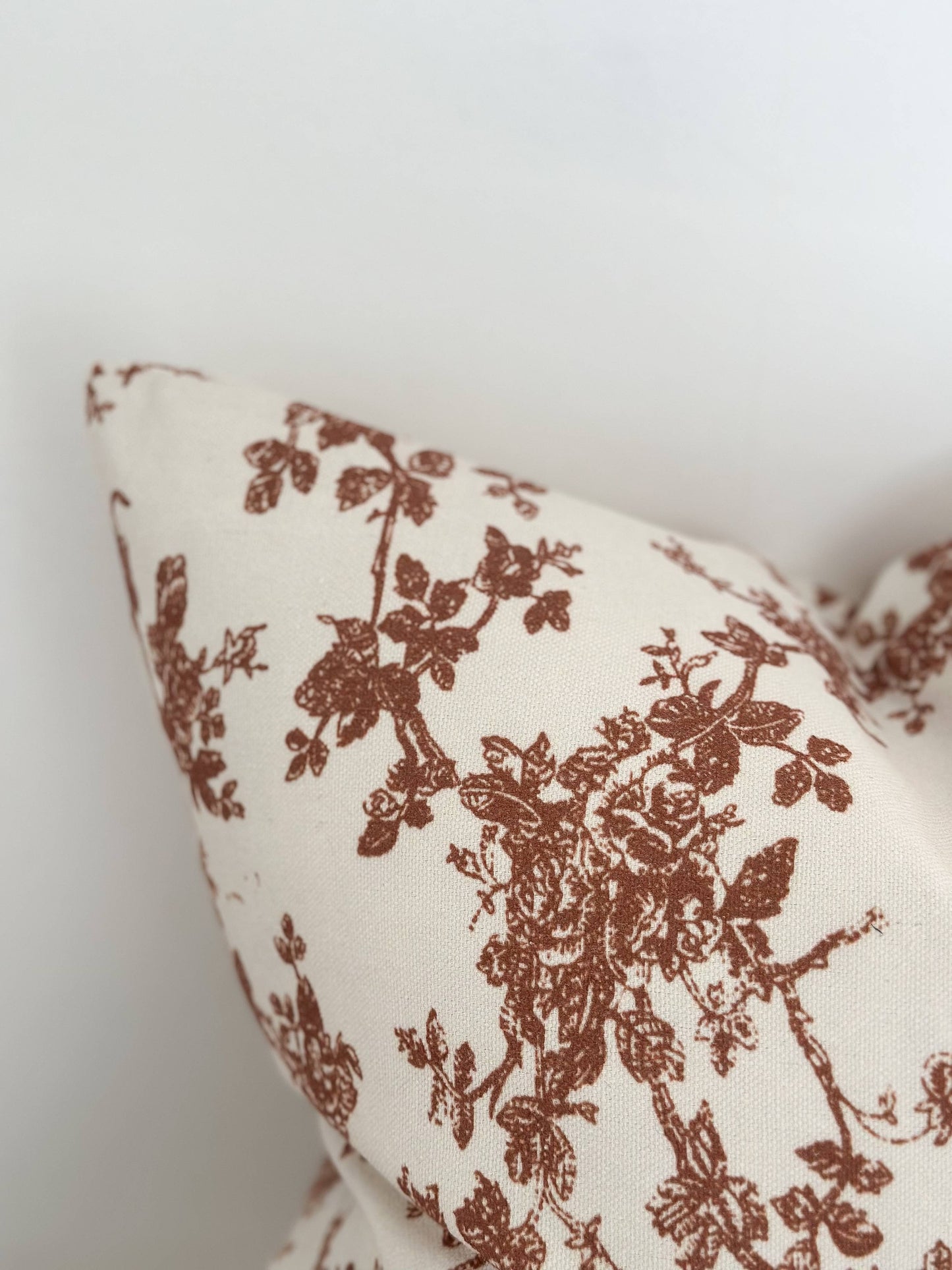 Cotton 45 x 45 - Rust Print - Kristia Rose Collections