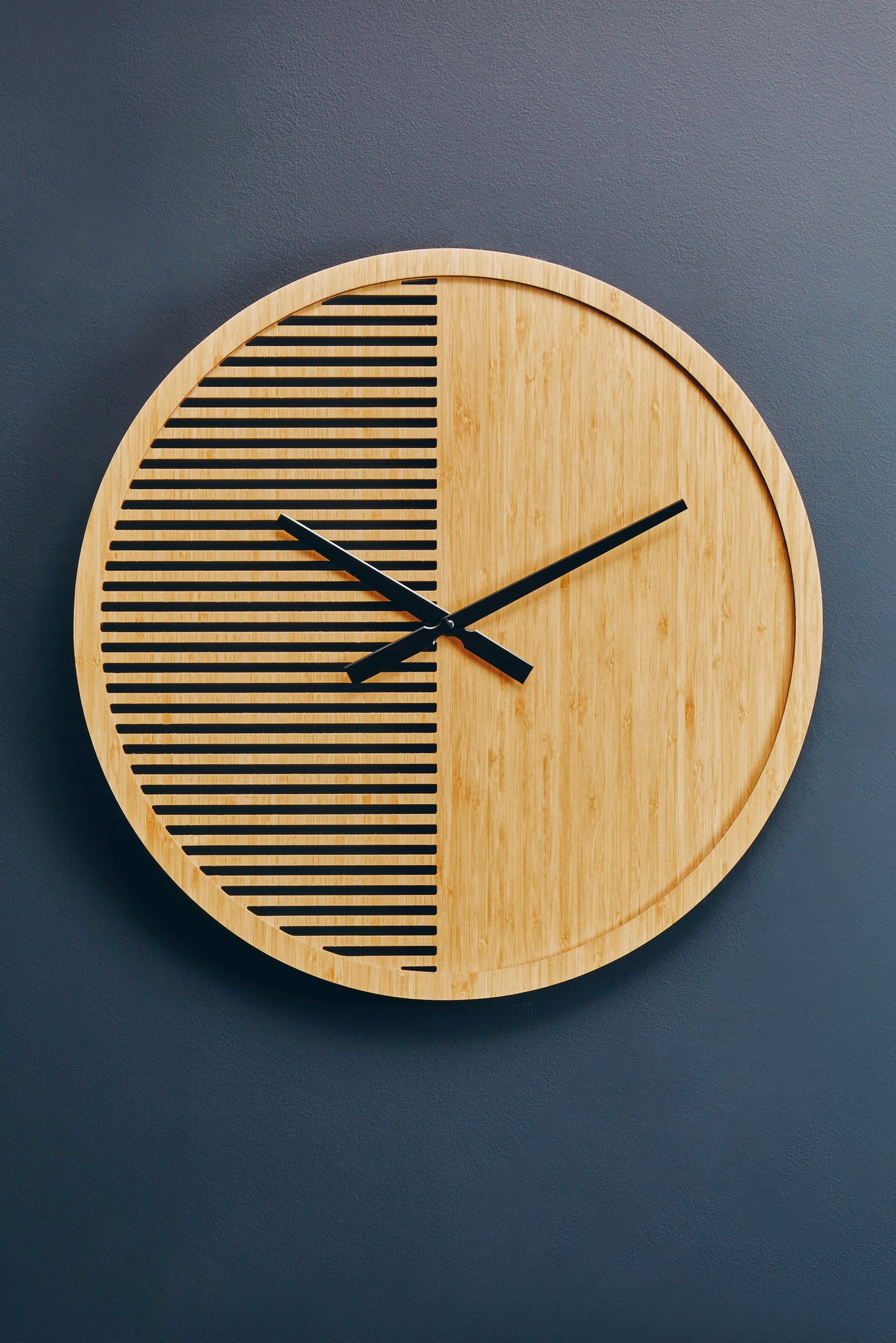 Large Wooden Wall Clock