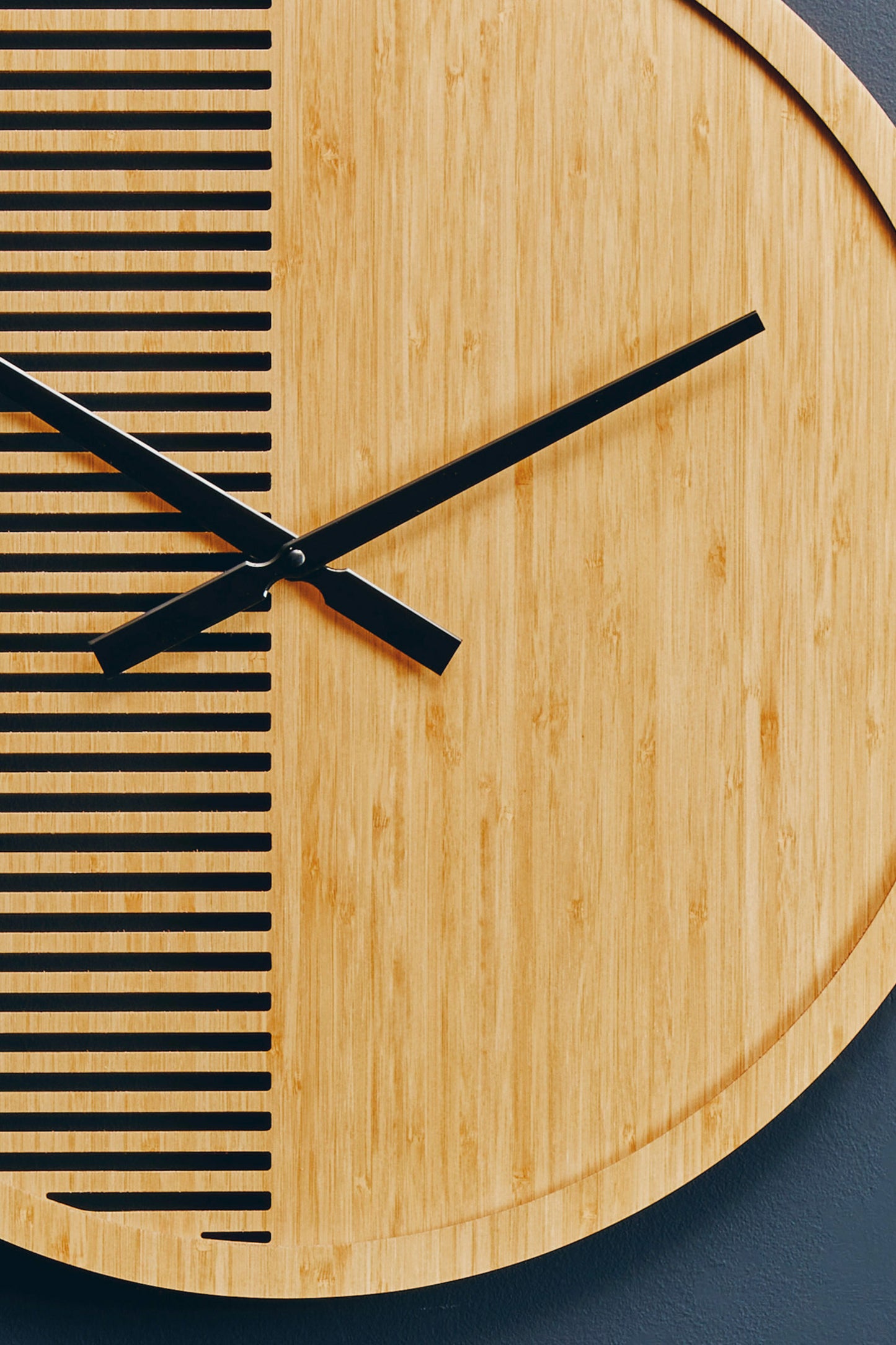 Large Wooden Wall Clock