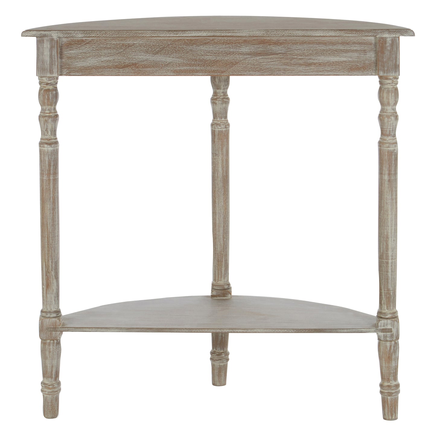 Washed Wood Finish Console Table