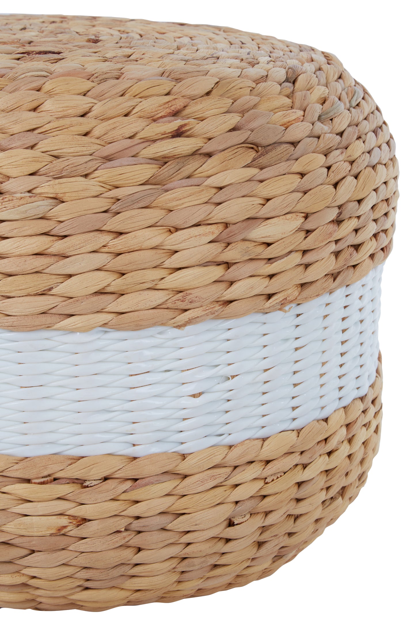 Neutral Seagrass Stool/Footrest
