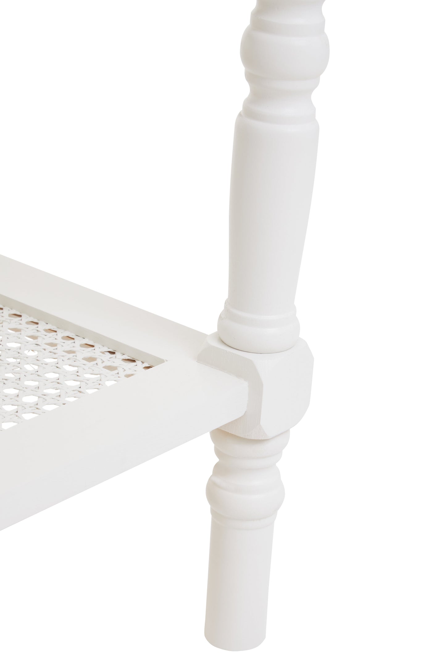 Alvescot Wooden Coffee Table in Ivory - Kristia Rose Collections