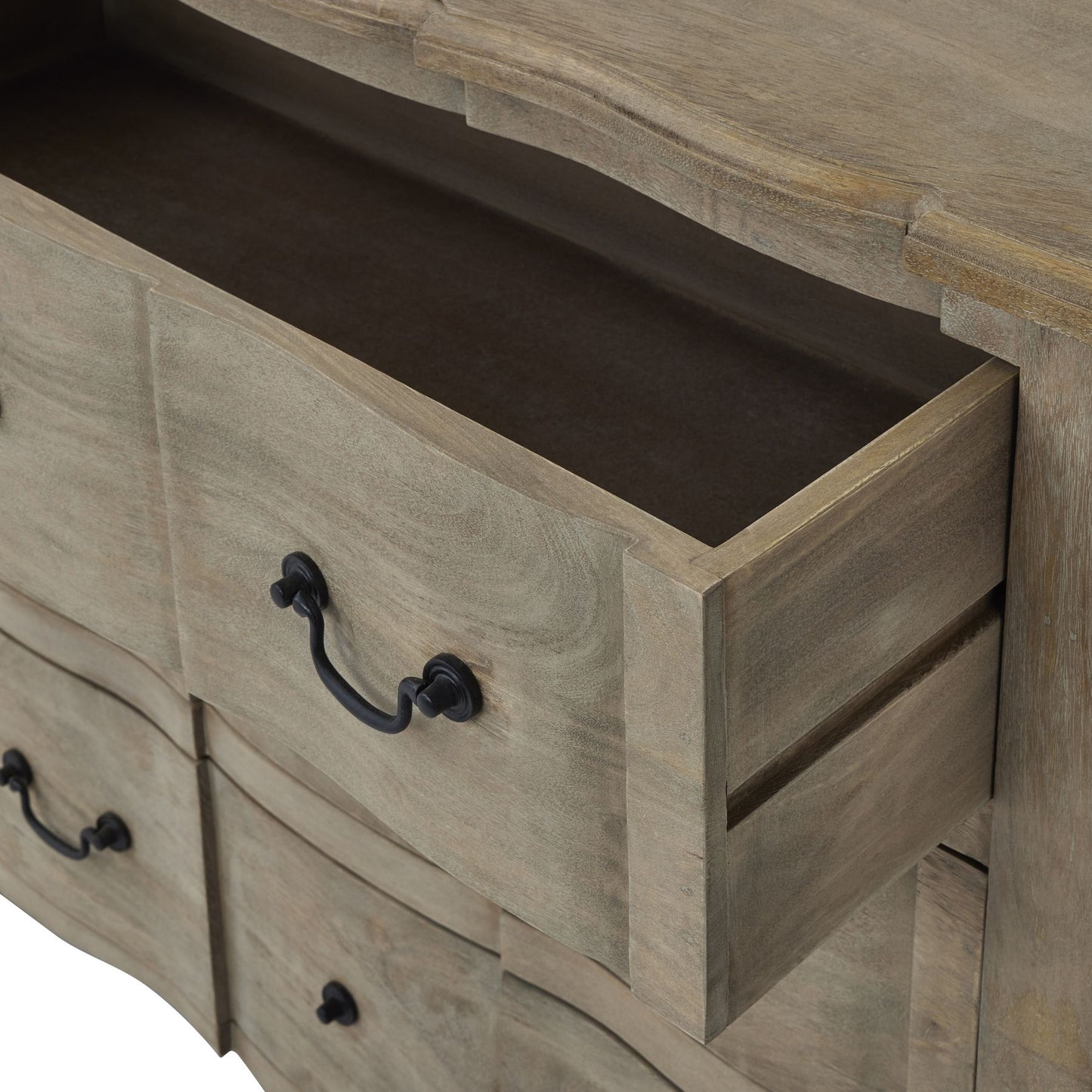 Large Elegant 6 Drawer Sideboard