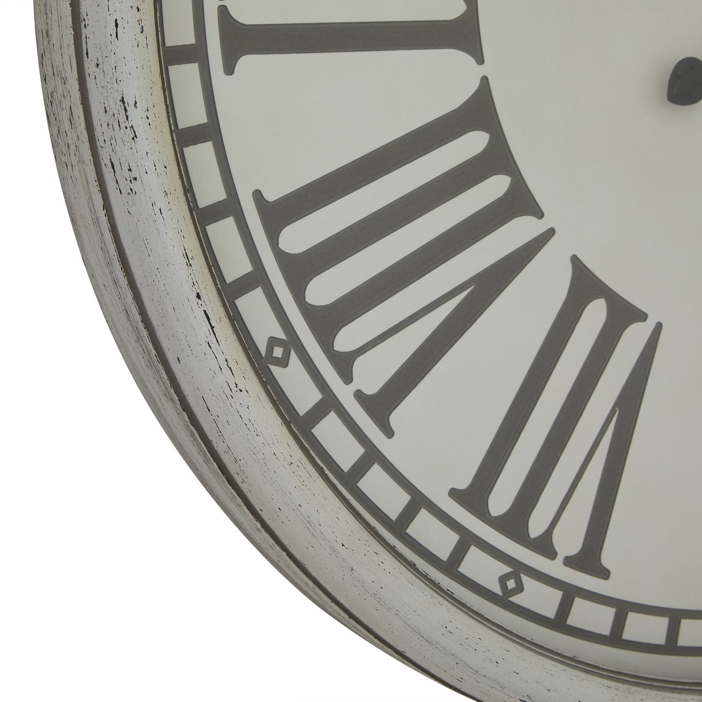 Stroud Embossed Wall Clock 80cm - Kristia Rose Collections