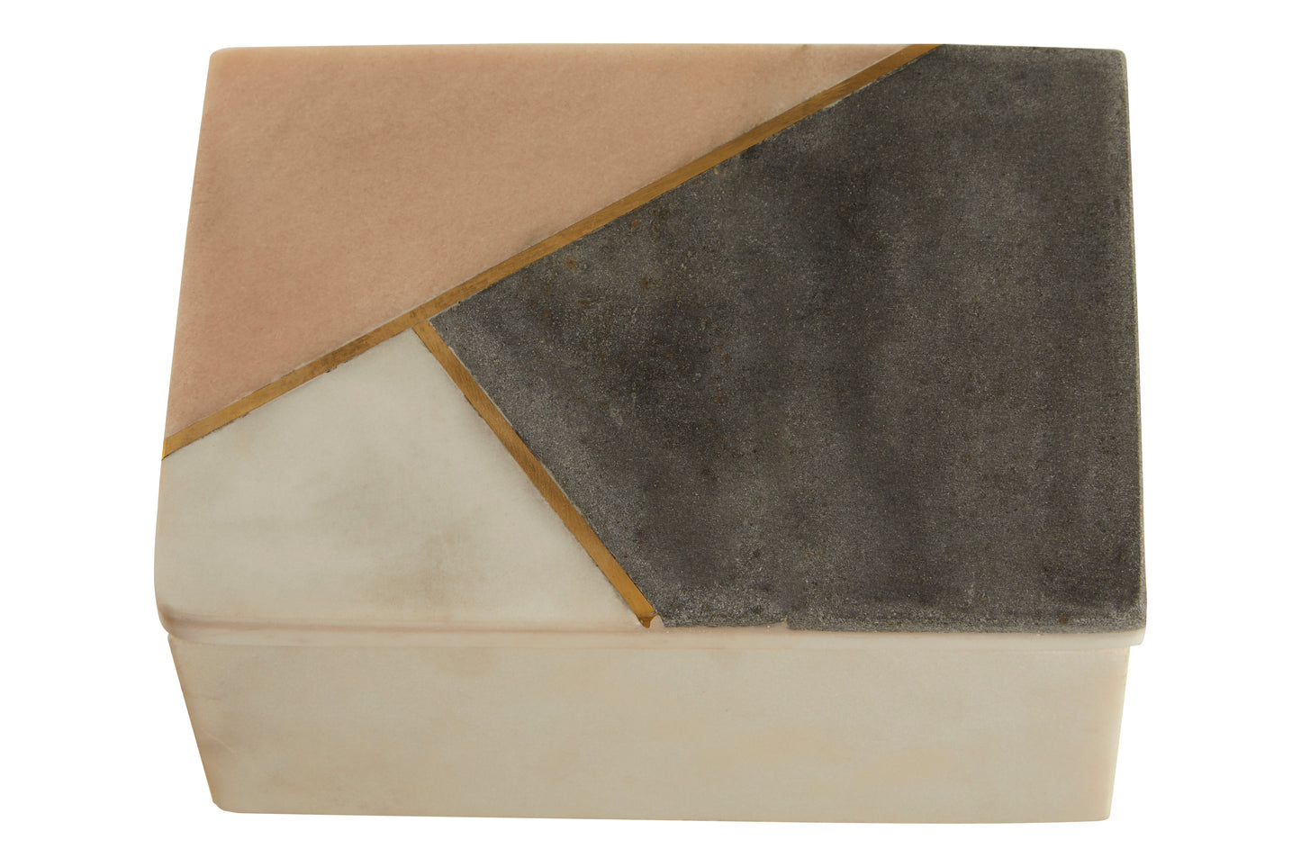Large Marble Trinket Box