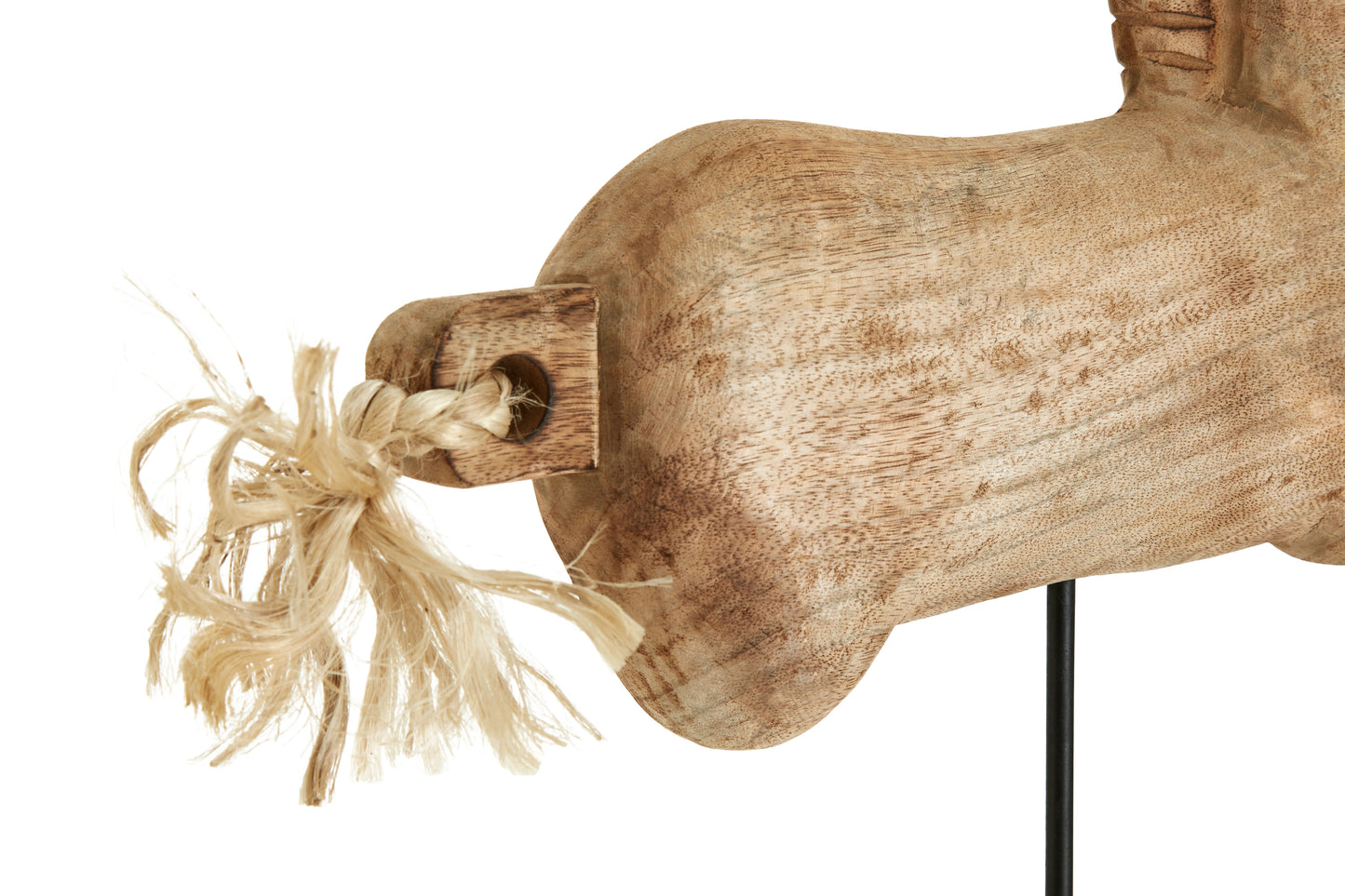 Badminton Mango Wood Horse Sculpture 50cmH