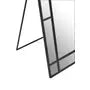 Black Metal Floor Standing Mirror