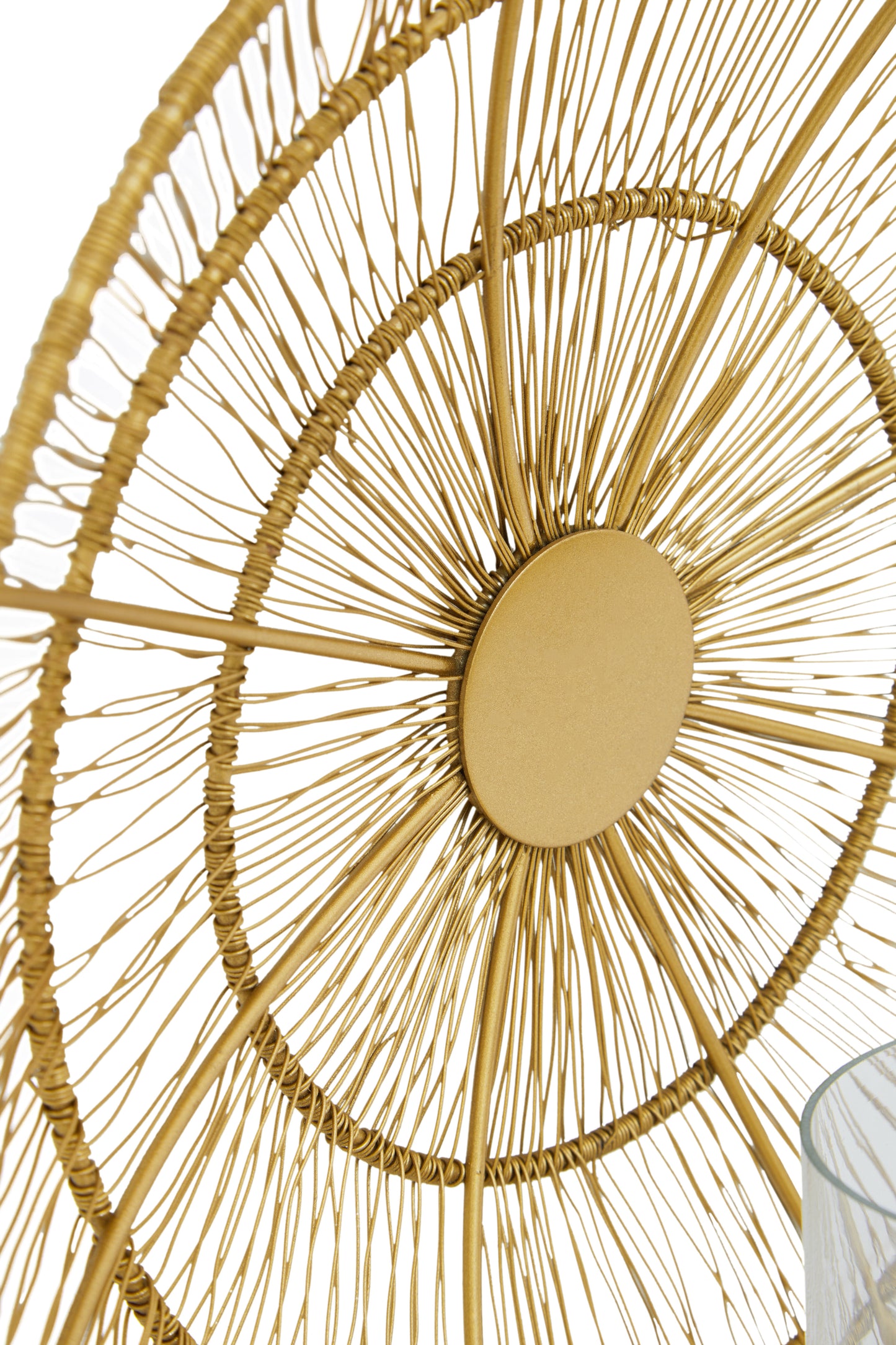 Unique Gold Wire Wall Sconce - Kristia Rose Collections