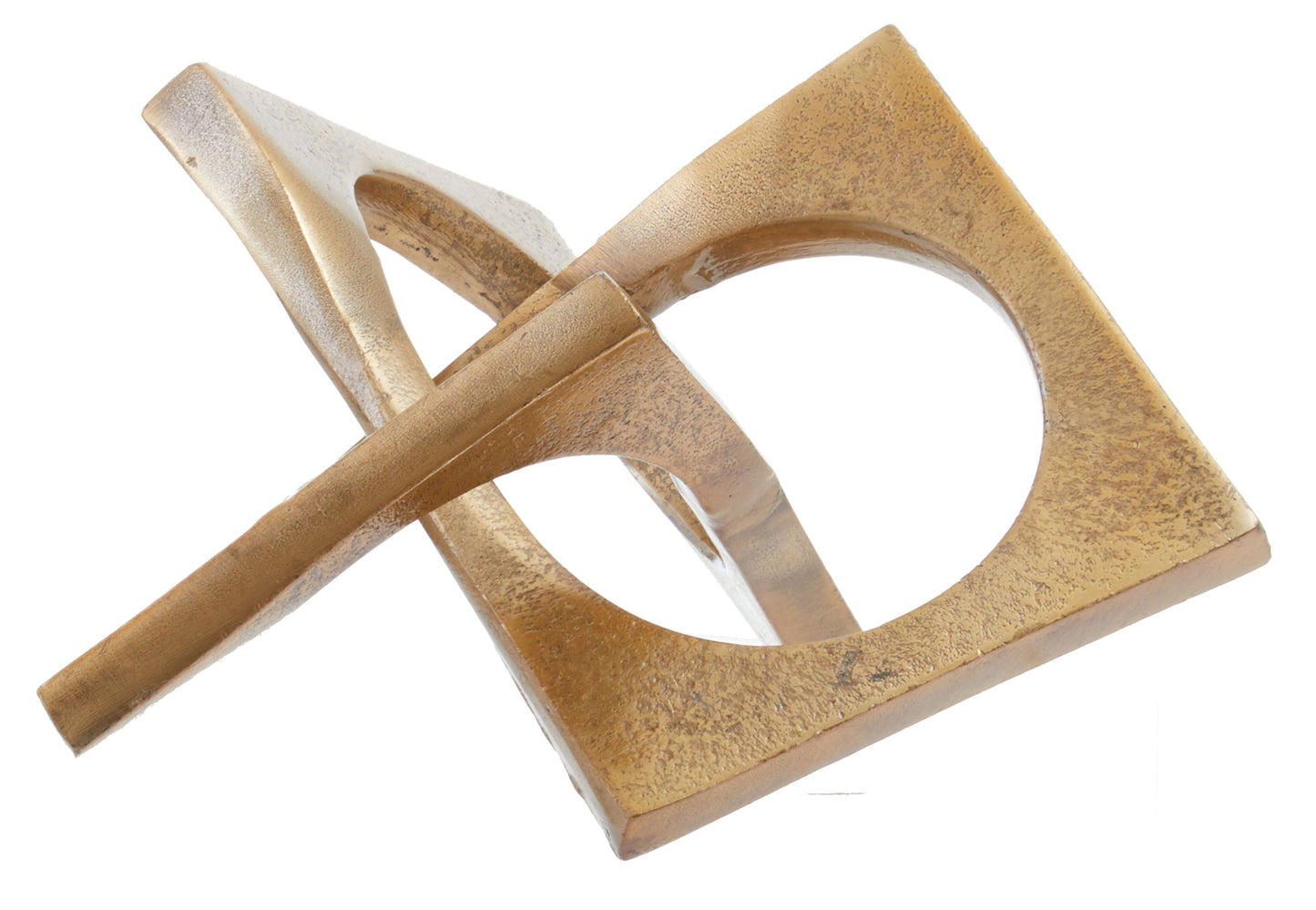 Charlton Gold Finish Sculpture - Kristia Rose Collections