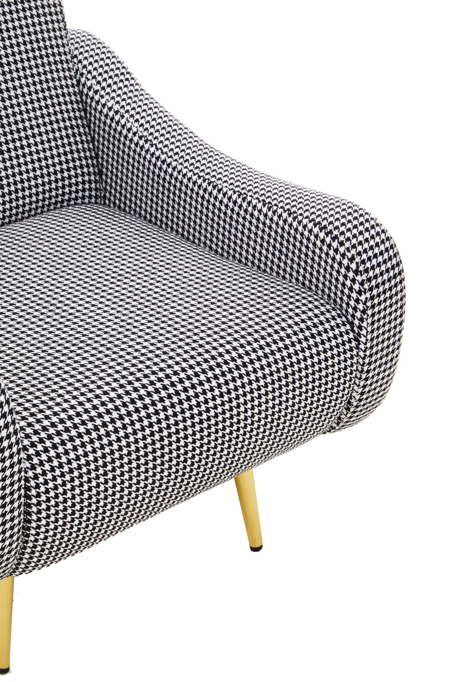 Coates Black and White Armchair - Kristia Rose Collections