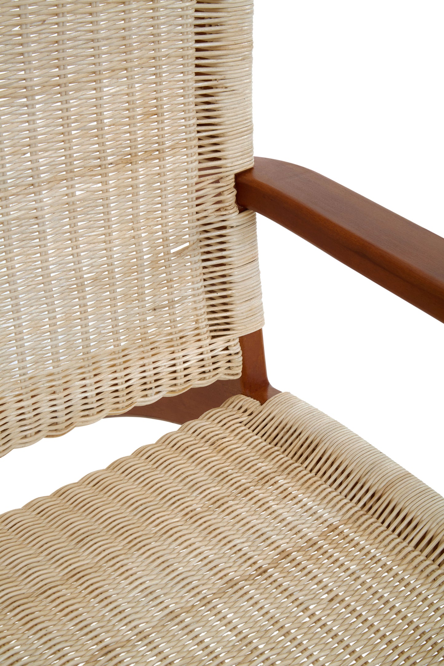 Bisley Natural Rattan Woven Chair