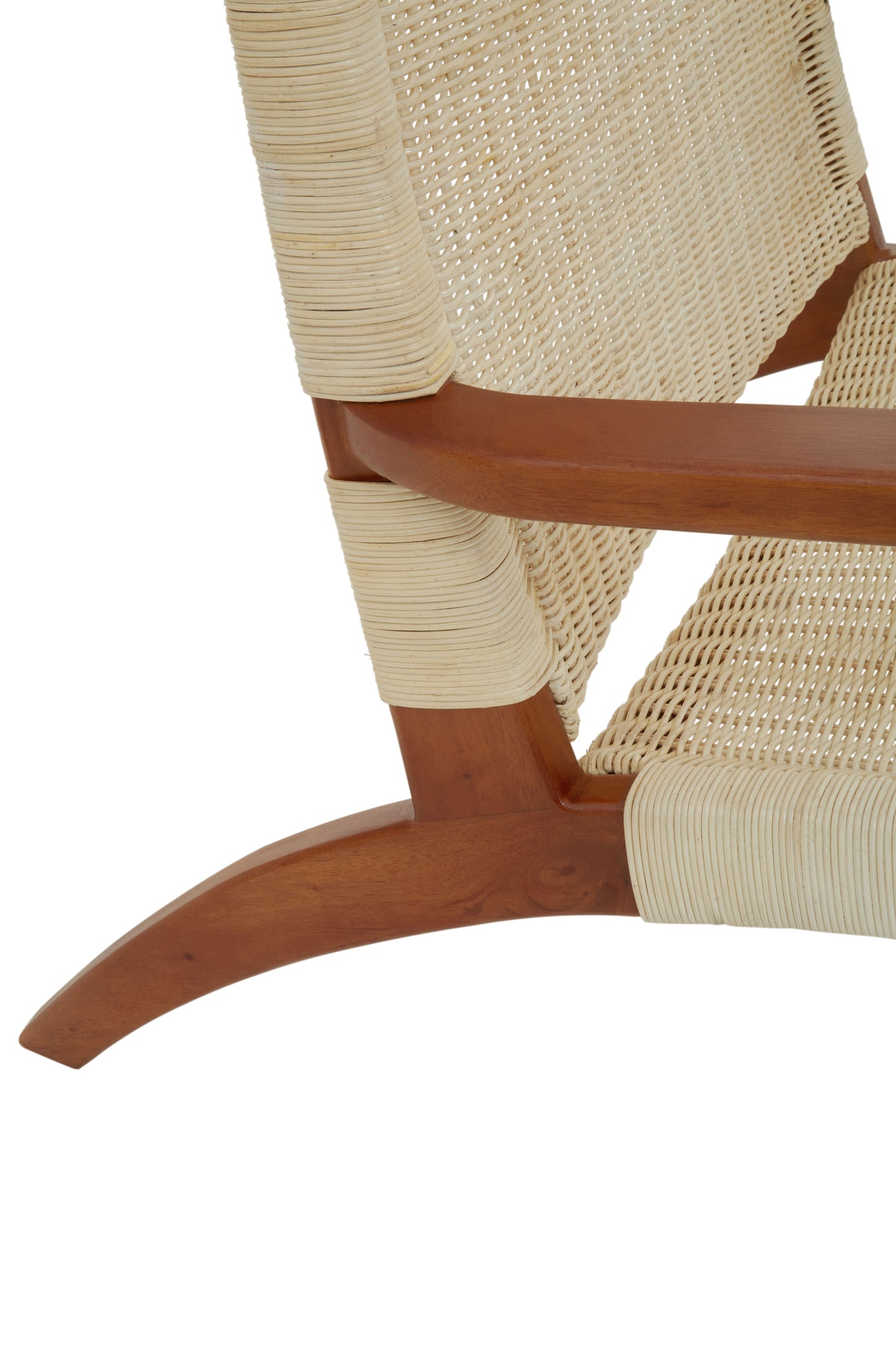 Bisley Natural Rattan Woven Chair - Kristia Rose Collections