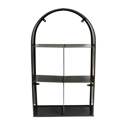 Outdoor Arched Designer Look Log Storage