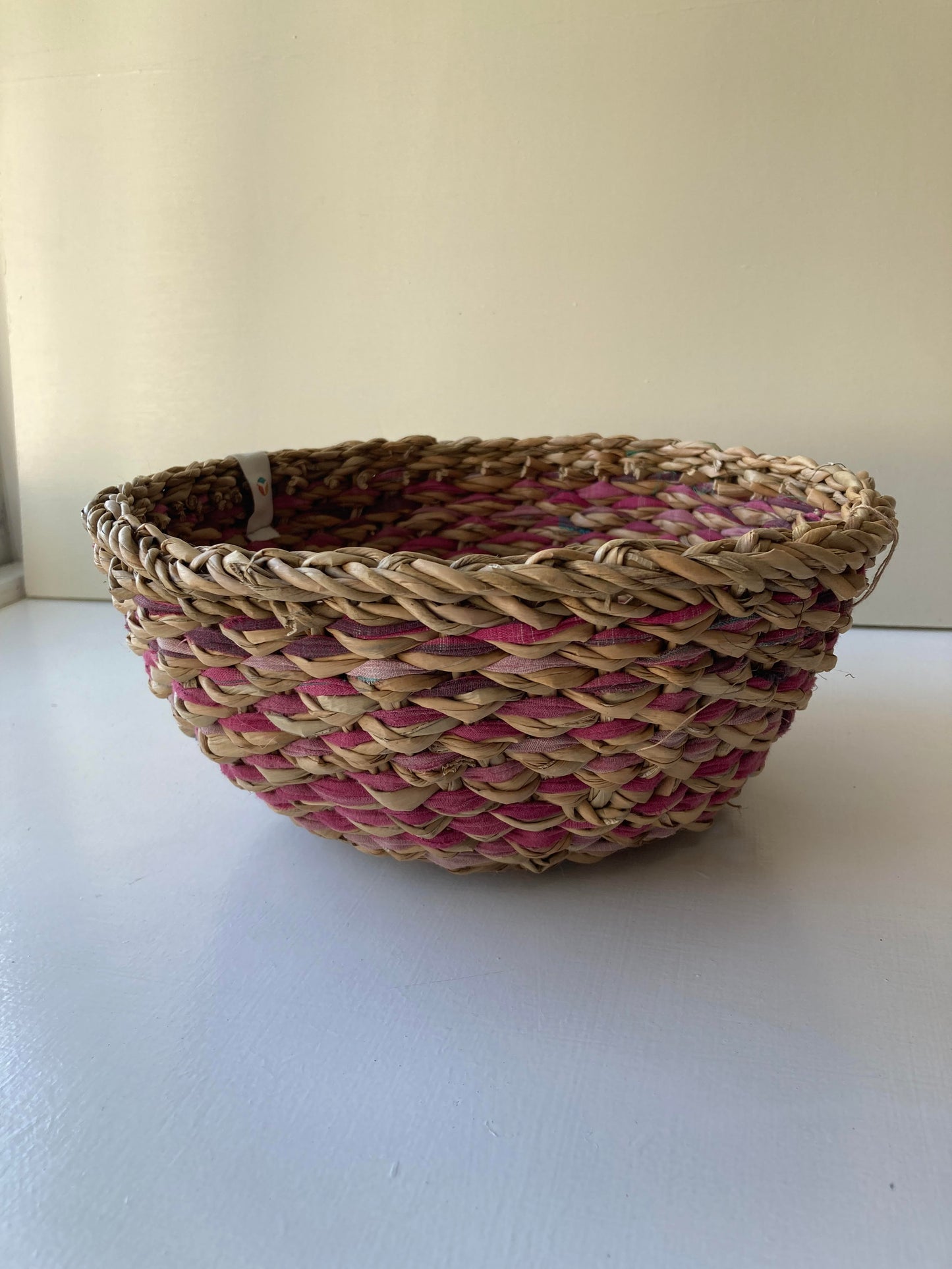 Sari & Seagrass Baskets in an assortment of colours