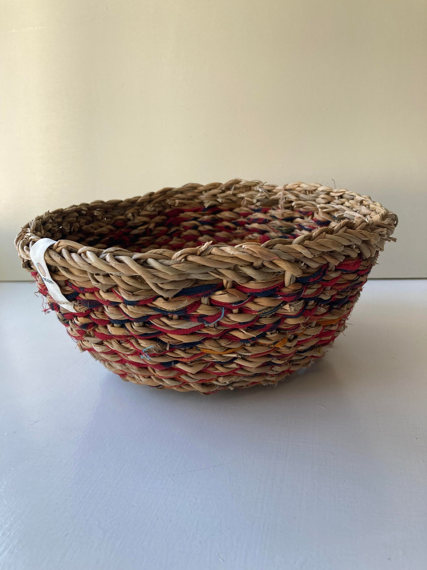 Sari & Seagrass Baskets in an assortment of colours