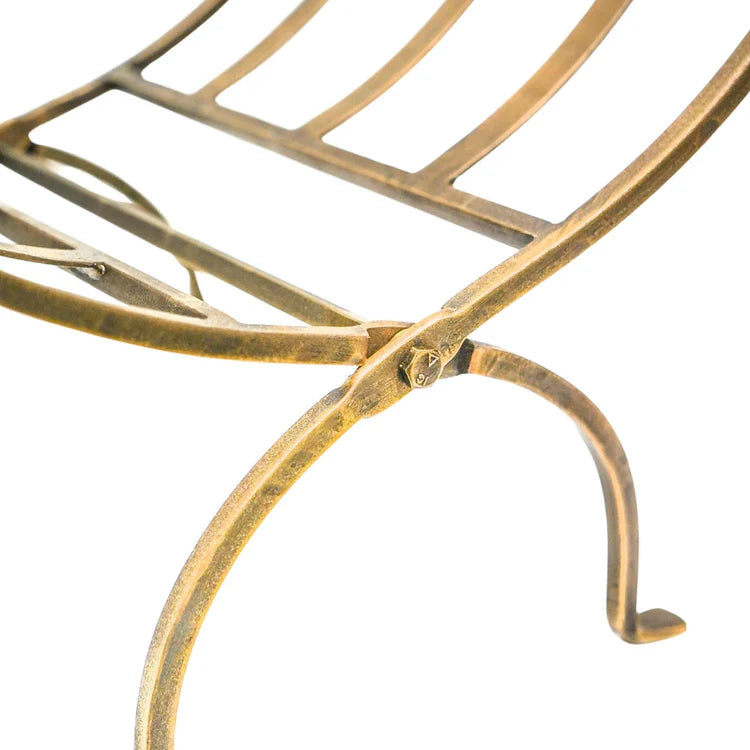 Brass Log Basket