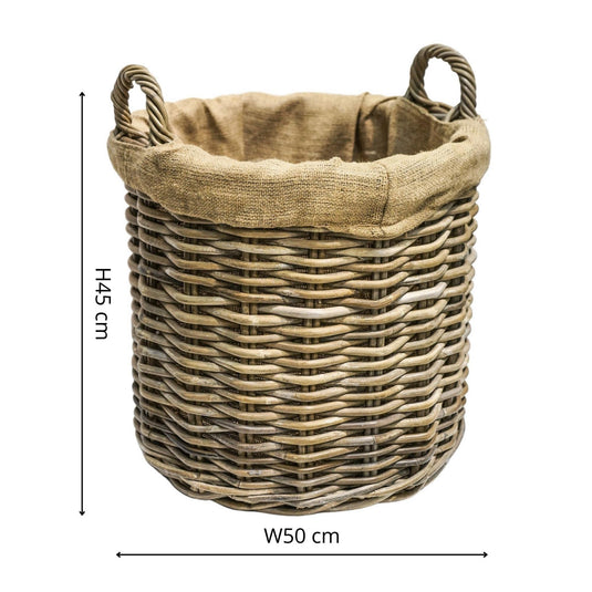 basket with dimensions