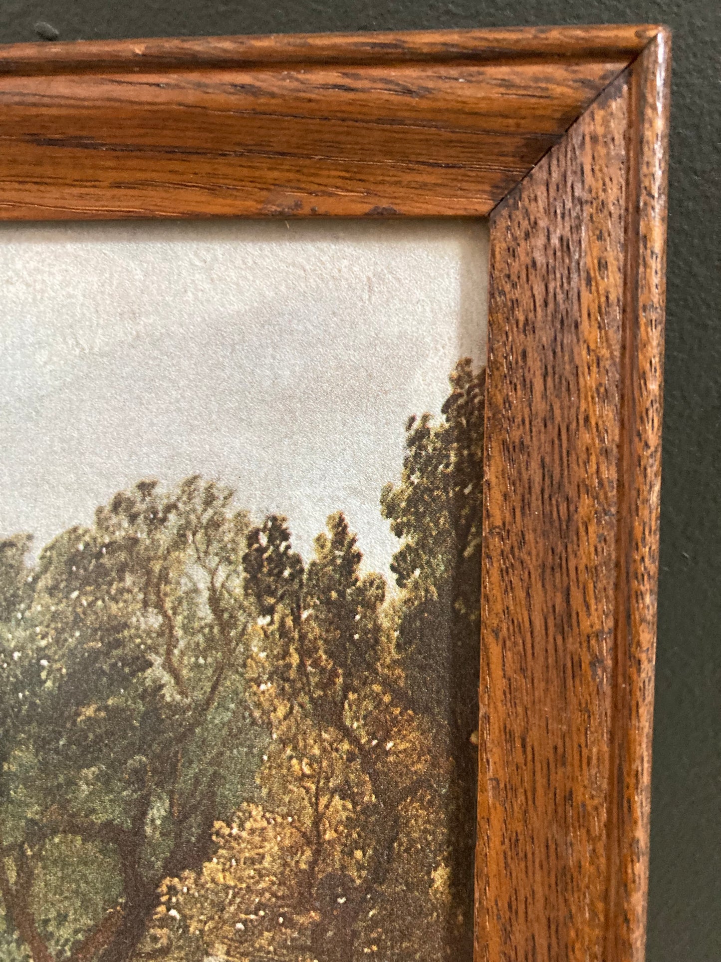 Vintage John Constable Print in Quality Wood Frame - Kristia Rose Collections