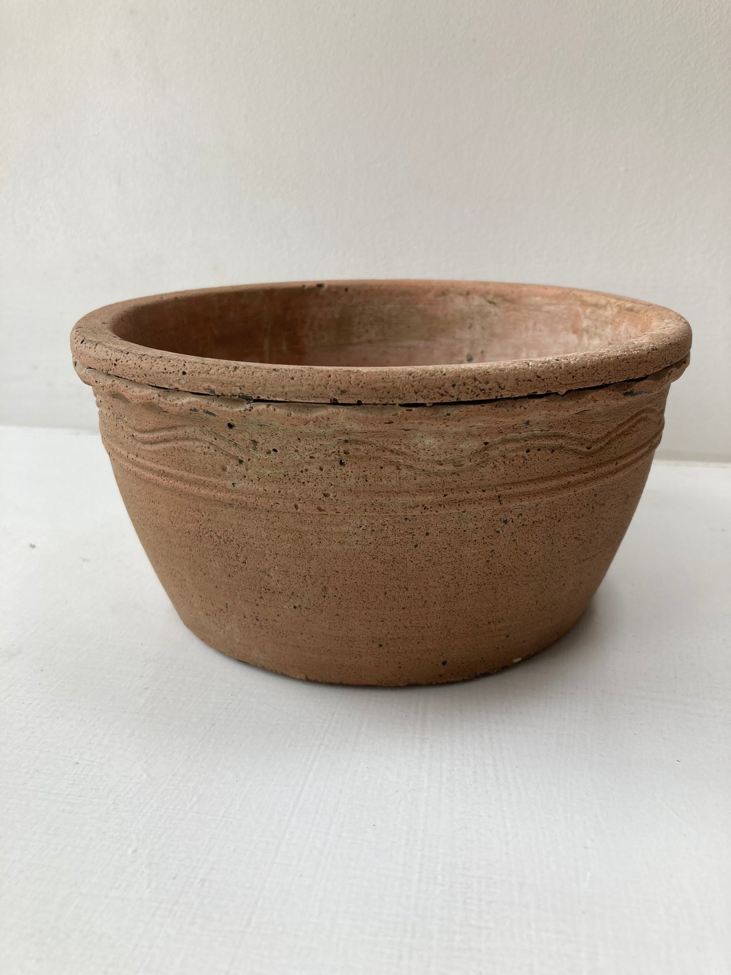 Terracotta Cement Bowl - Kristia Rose Collections
