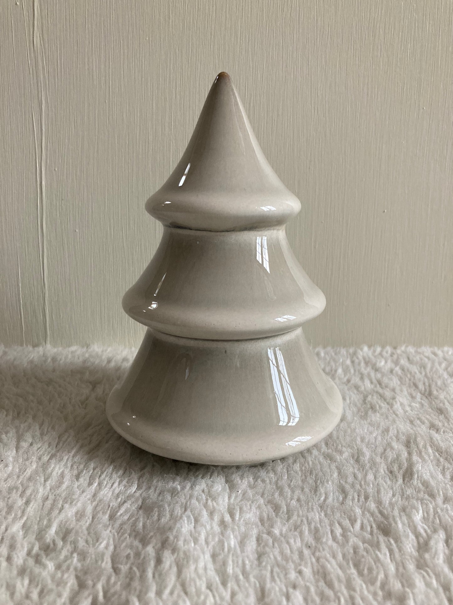 Neutral Ceramic Tree Decoration