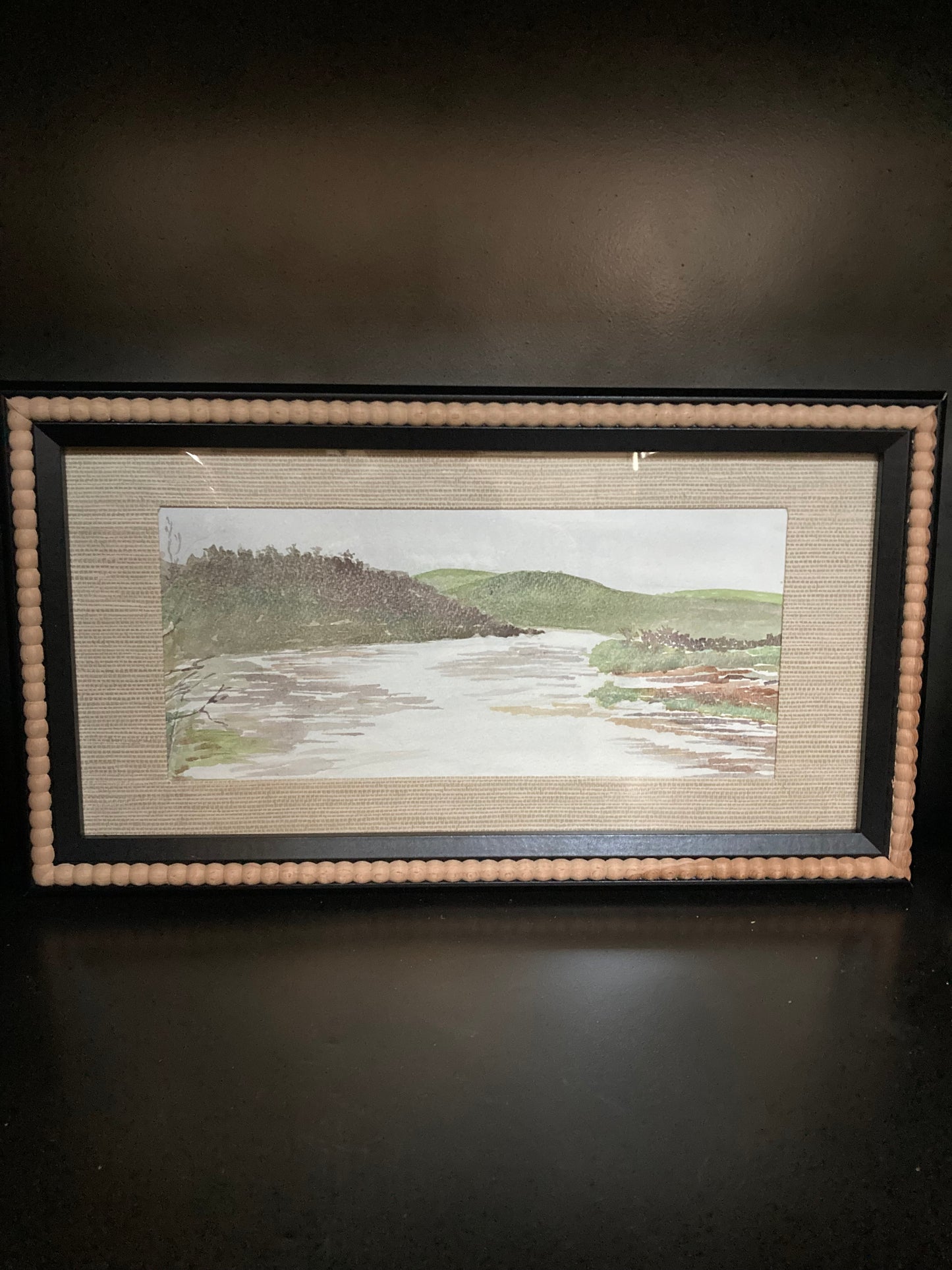 Framed Original Watercolour Landscape Art