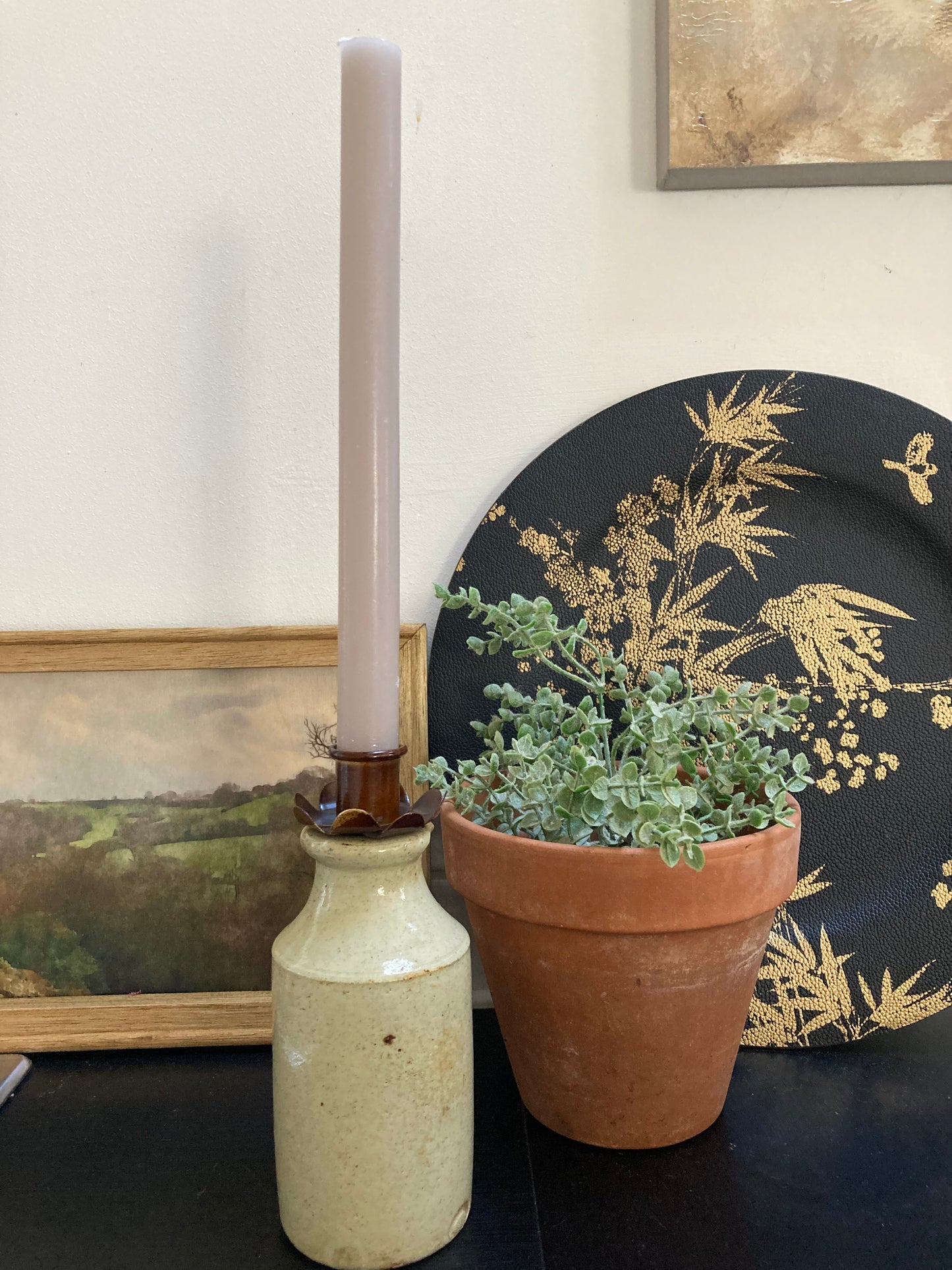 Candle Converter in Flower Design - Rust