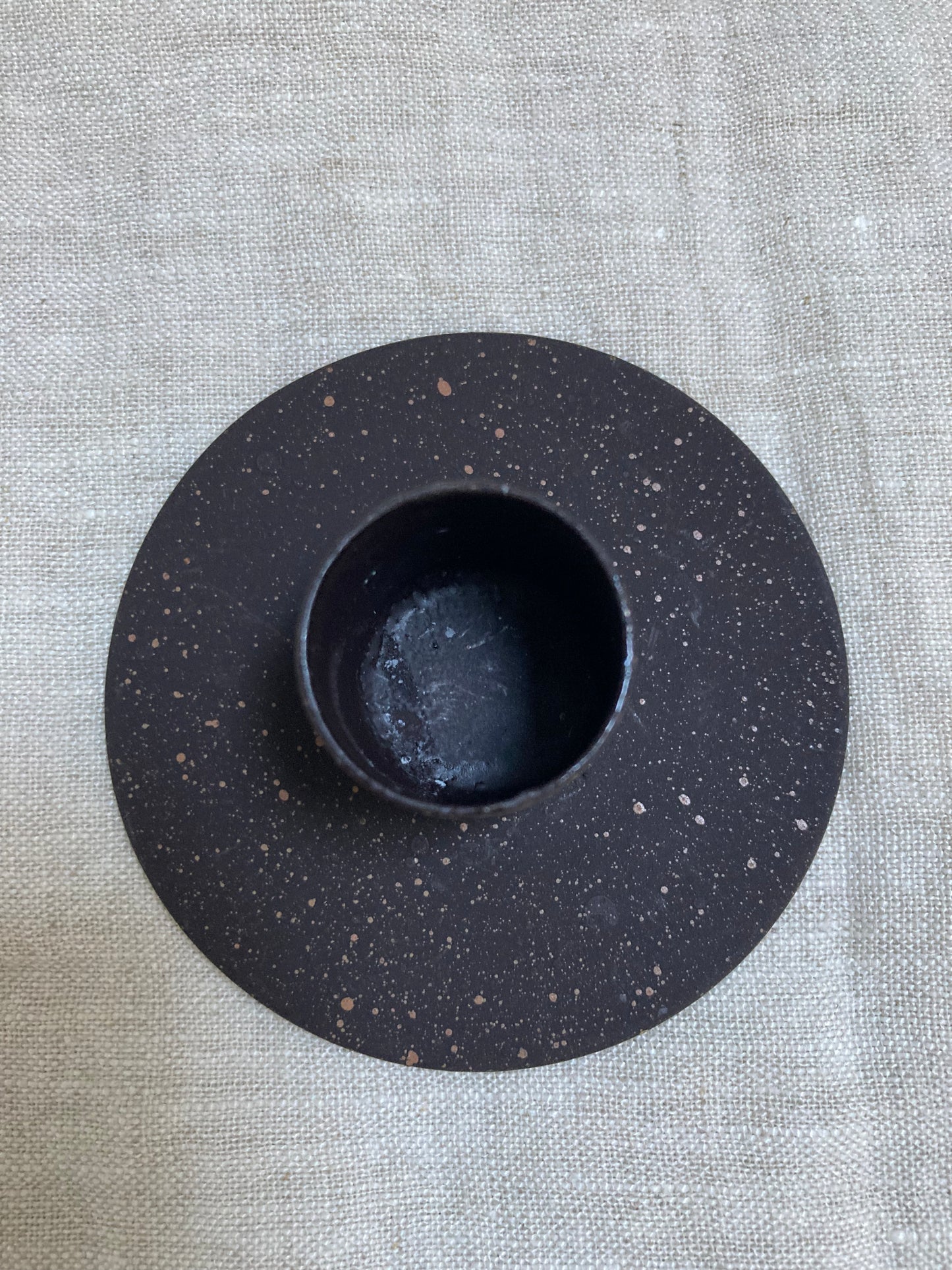 Small Rustic Simple Candle Holder