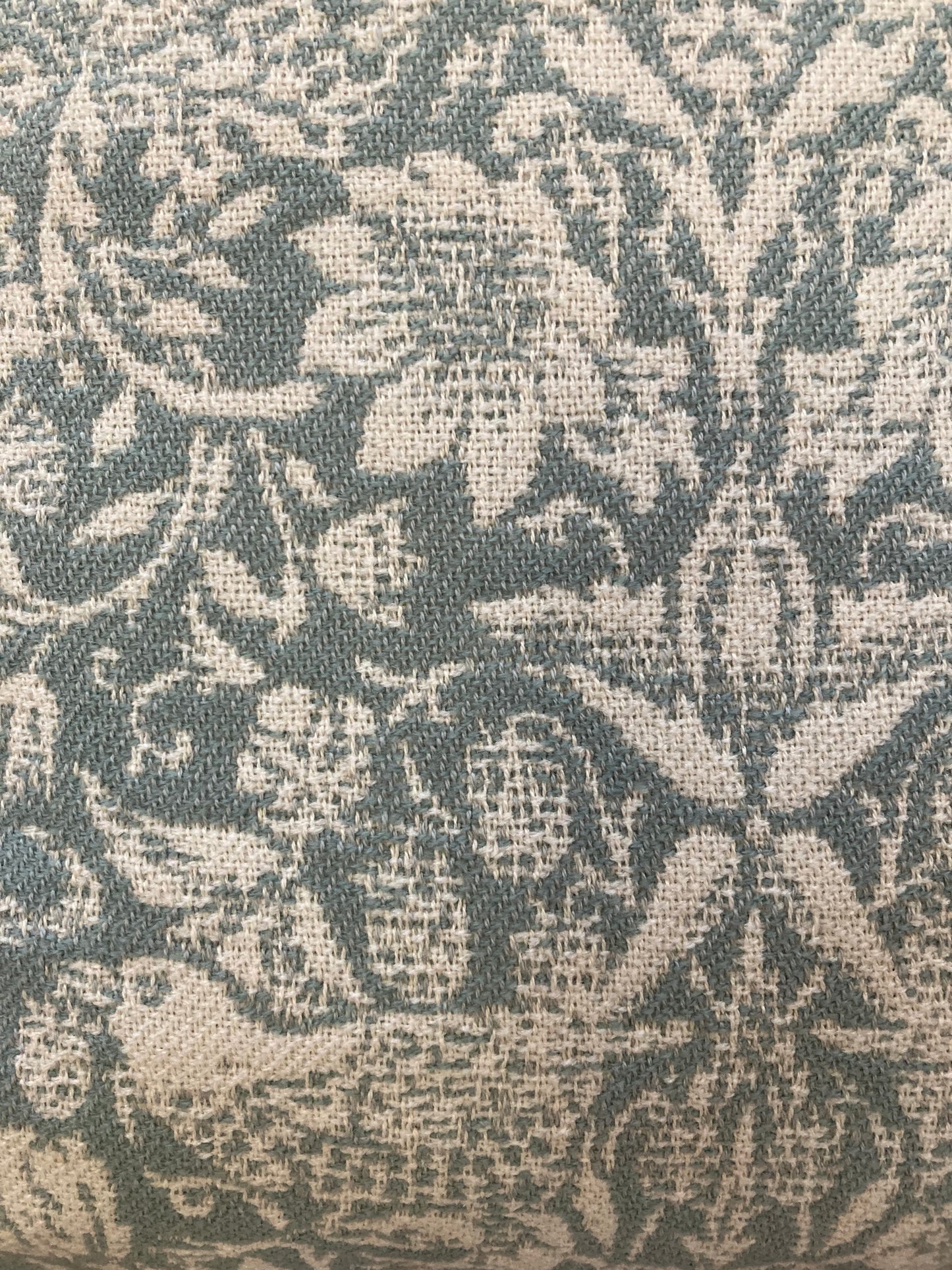 William Morris Cushion (Blue) including Polyester Inner