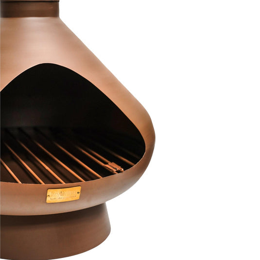 Tall Rustic Outdoor Chimnea