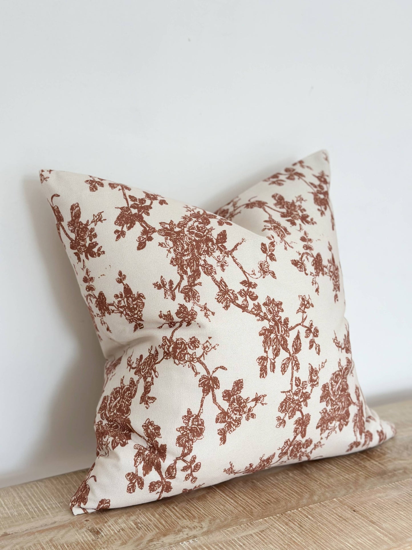 Cotton 45 x 45 - Rust Print - Kristia Rose Collections