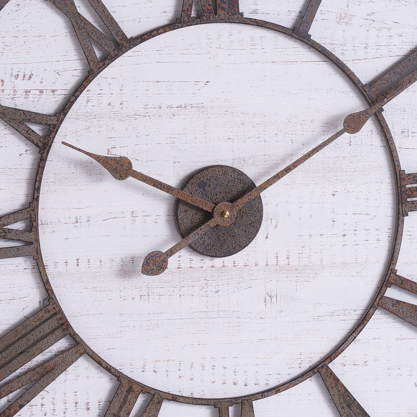 Country Style Wooden Clock Closeup - Kristia Rose Collections