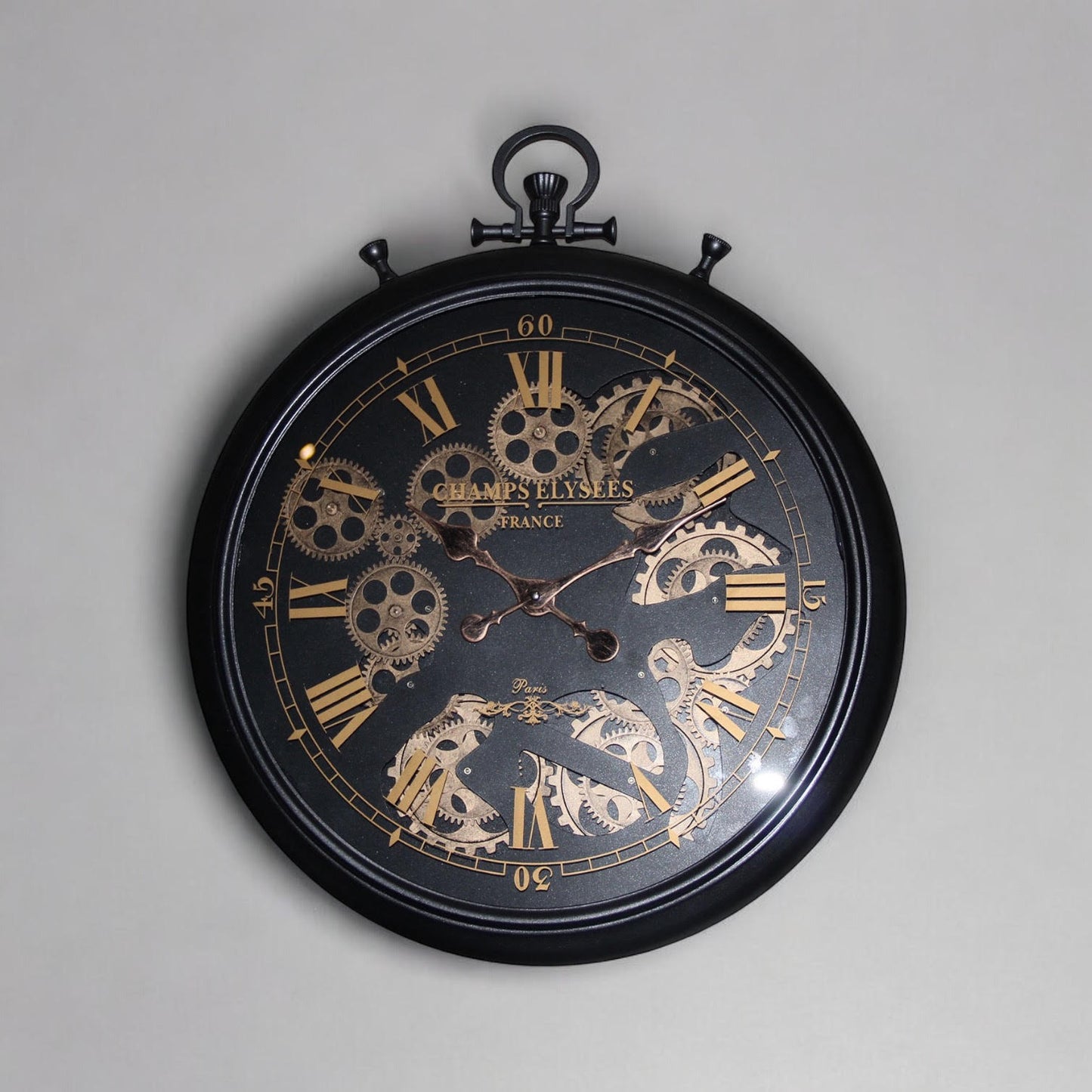 French Style Gear Wall Clock