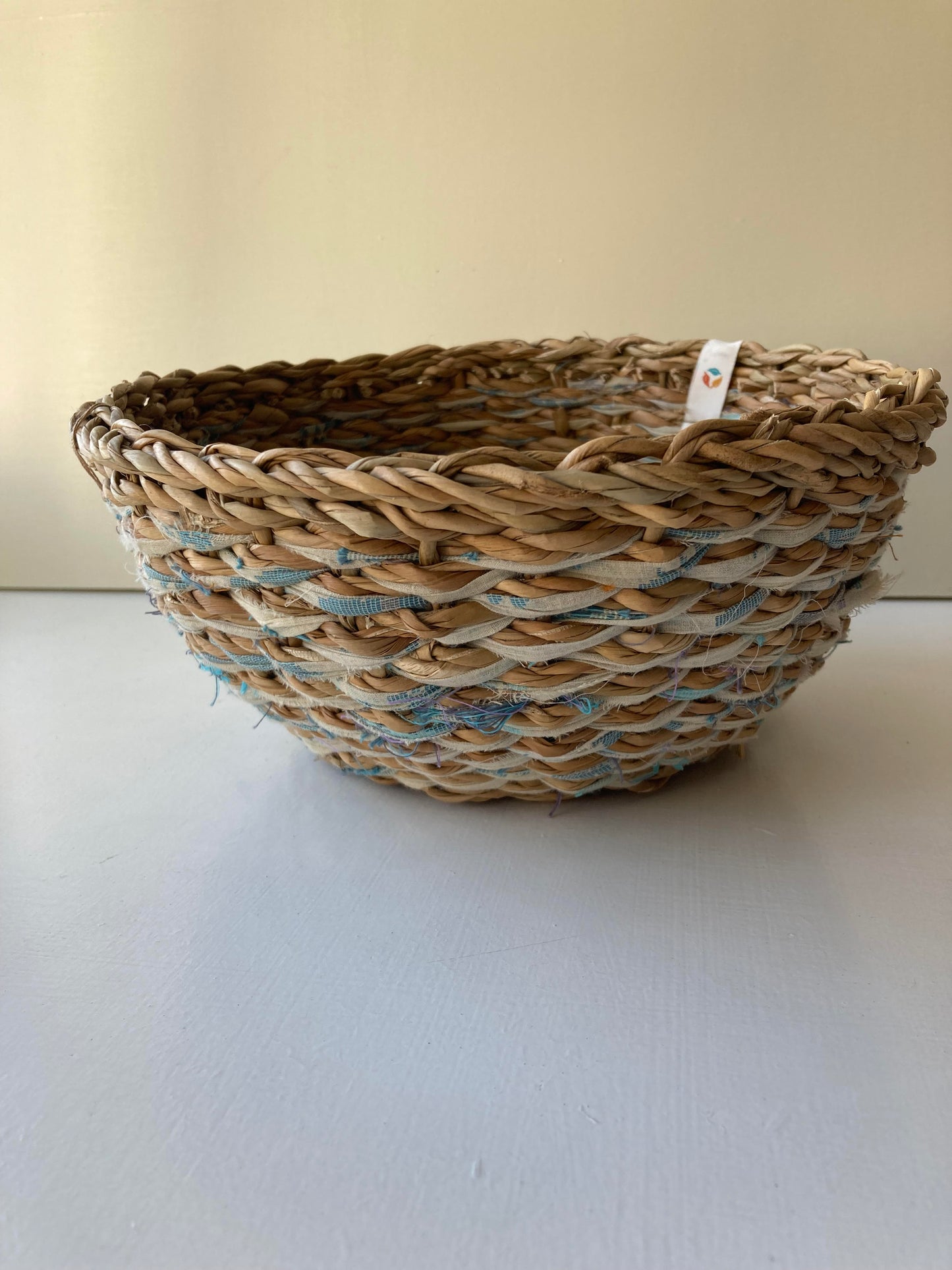 Sari & Seagrass Baskets in an assortment of colours