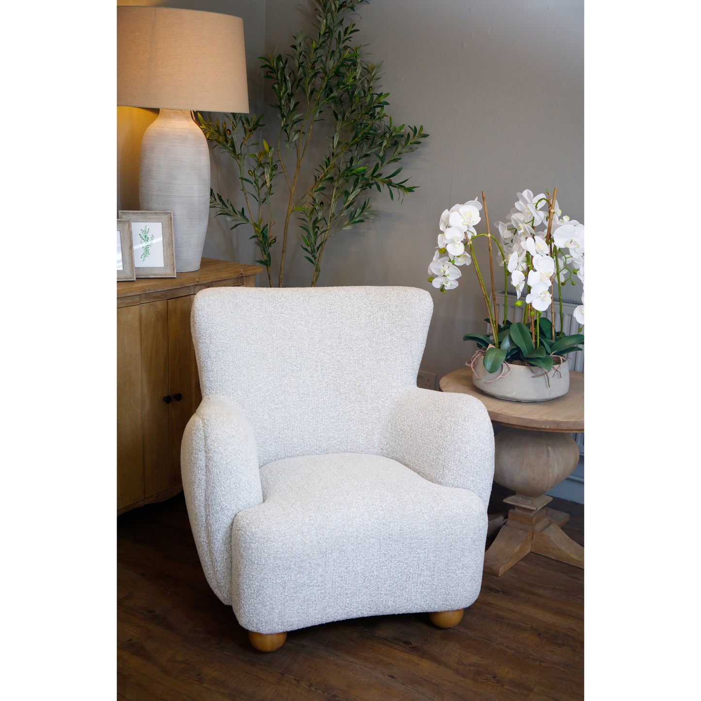 Winchcombe Large Neutral Armchair