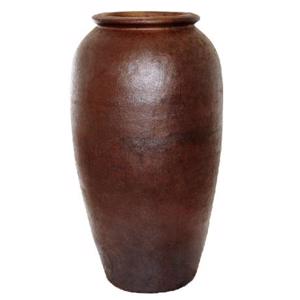 Extra Large Ironstone Outdoor Planter/ Statement Indoor Floor Vase. Llaveneras Round Jar Planter , 75cm x 130cm H - Kristia Rose Collections