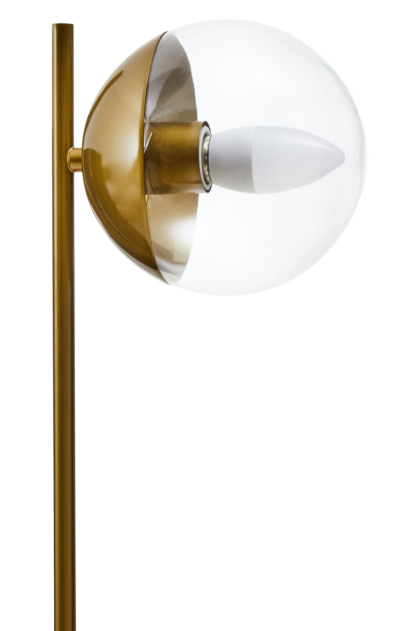 Sudeley Gold and Black Marble Table Lamp