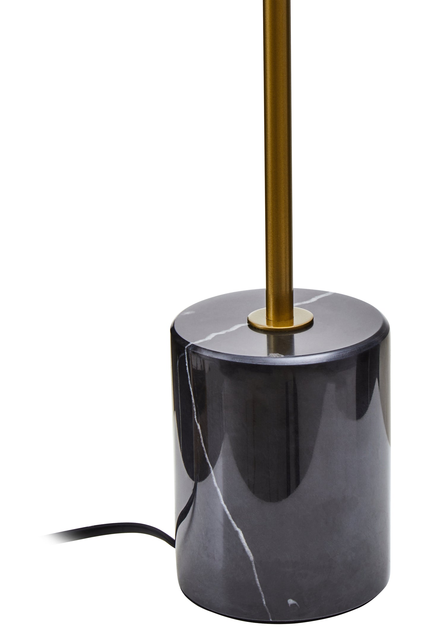 Sudeley Gold and Black Marble Table Lamp