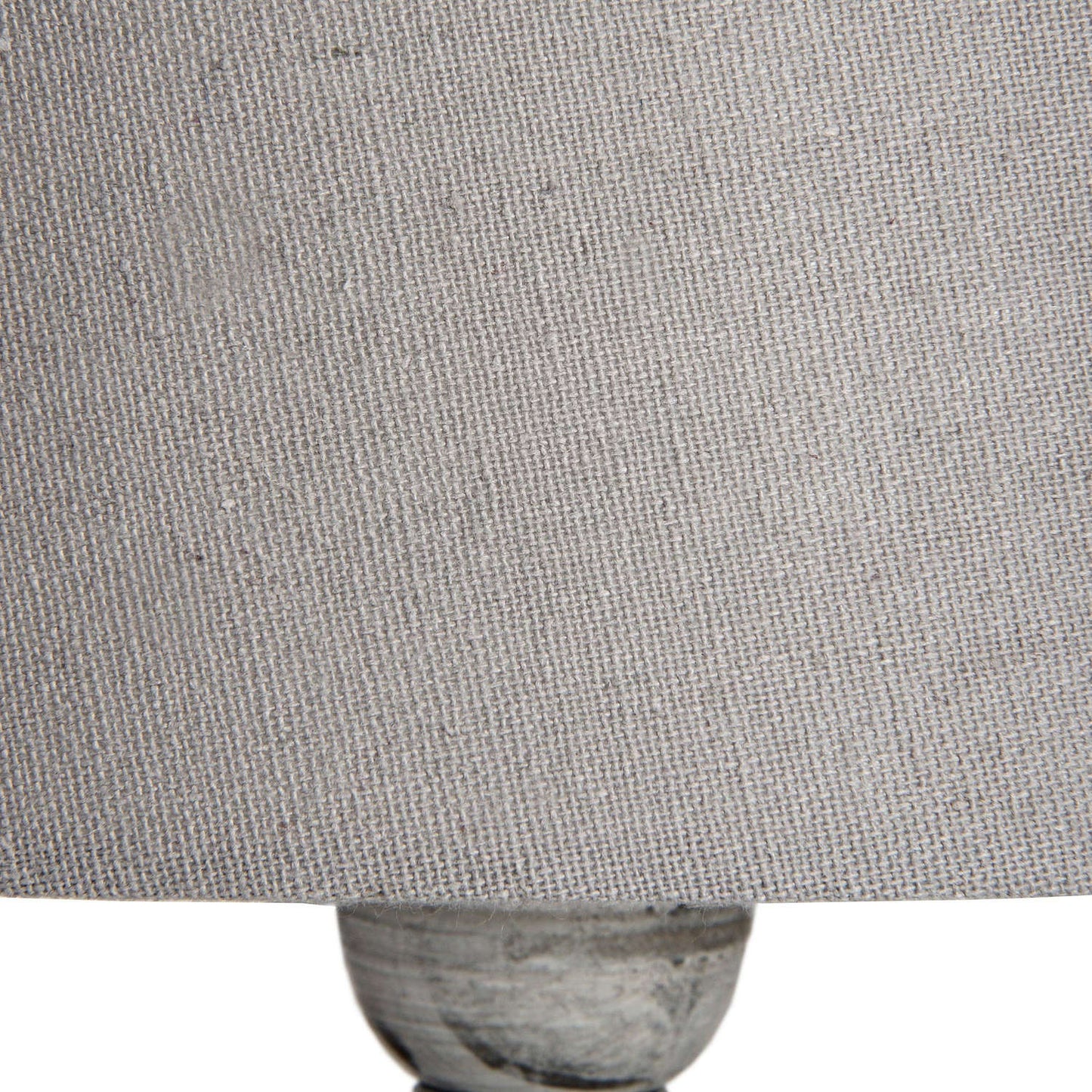 Grey Toned Table Lamp with Linen Shade 53cmH - Kristia Rose Collections