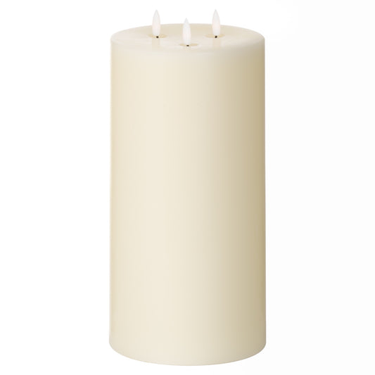 Luxe Collection Natural Glow 6 x 12 LED Cream Candle - Kristia Rose Collections