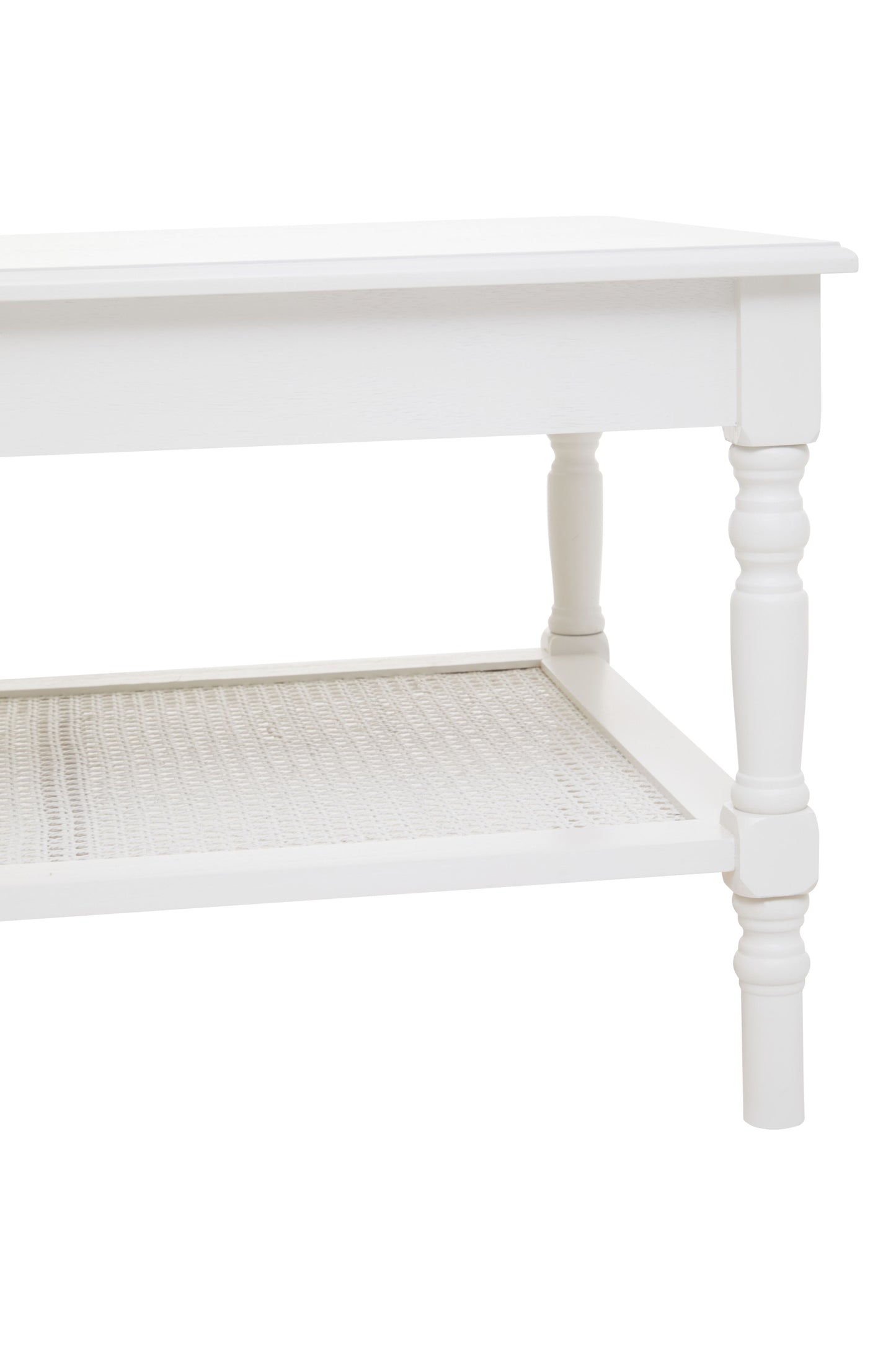 Alvescot Wooden Coffee Table in Ivory