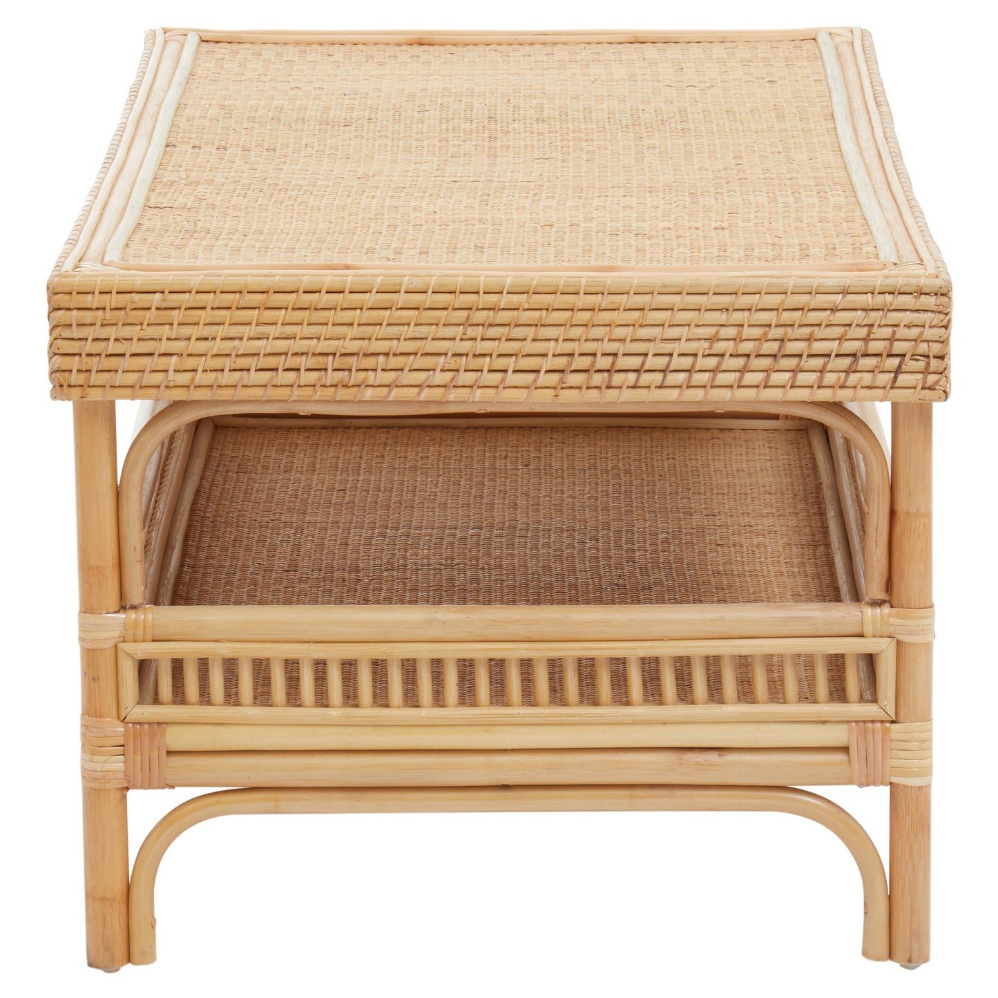 Natural Rattan Coffee Table