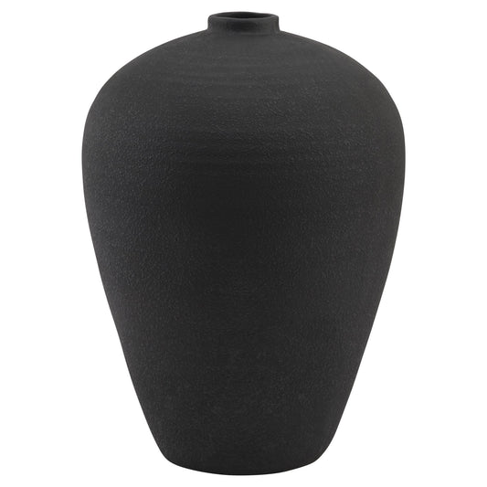 Extra Large Tetbury Matt Black Ceramic Vase - Kristia Rose Collections