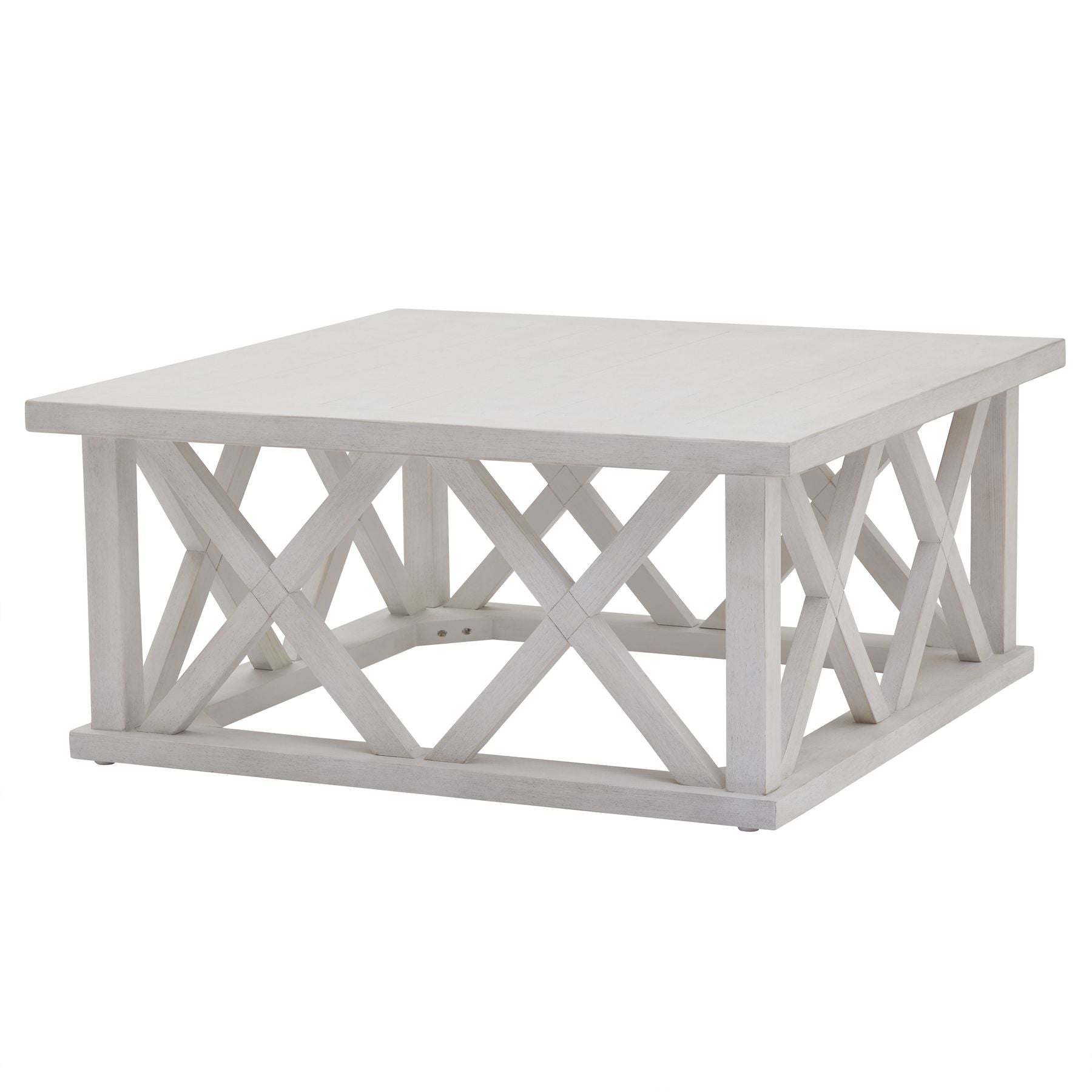 Lattice Collection Square Coffee Table - Kristia Rose Collections