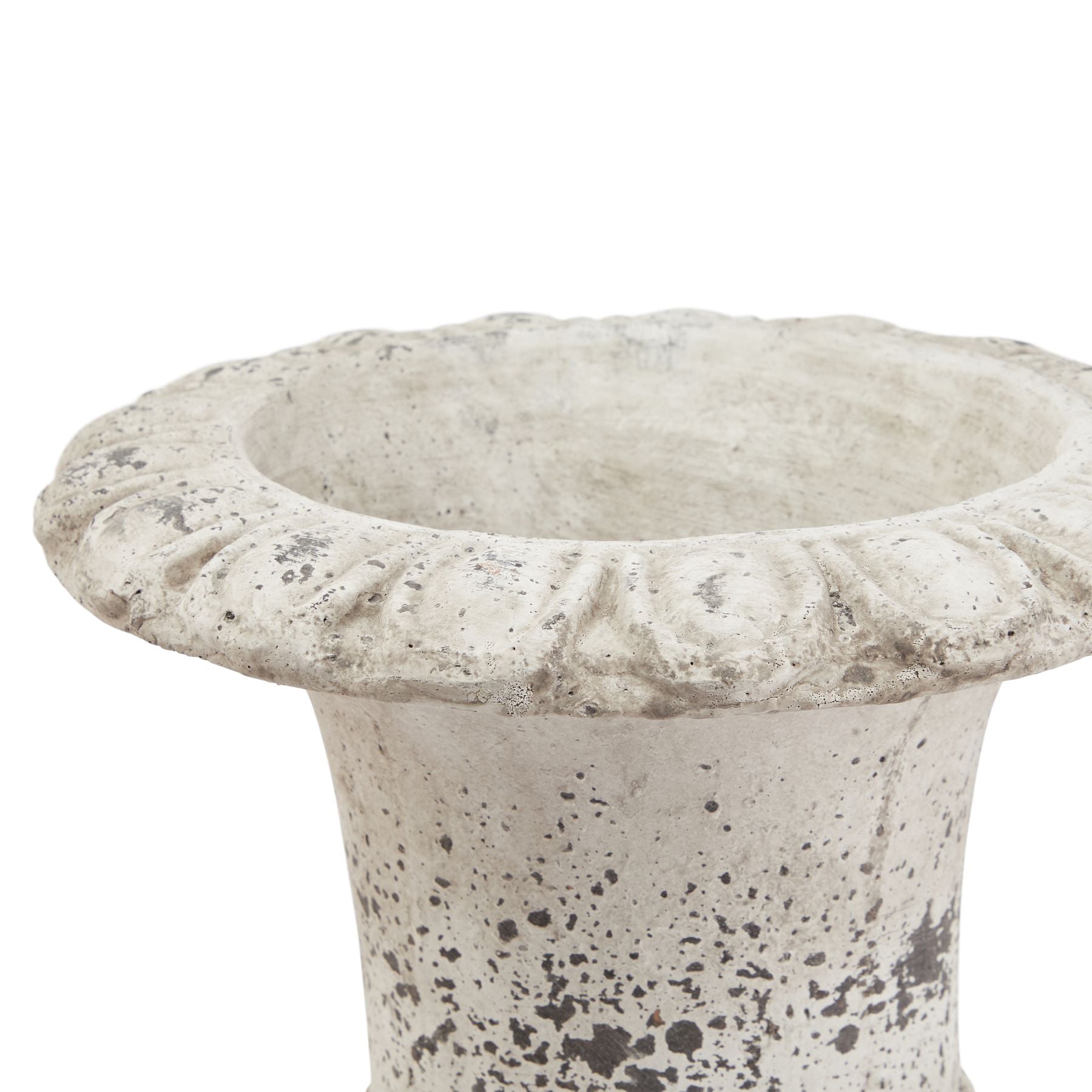 Rustic Ceramic Statement Urn, large 40cm H - Kristia Rose Collections